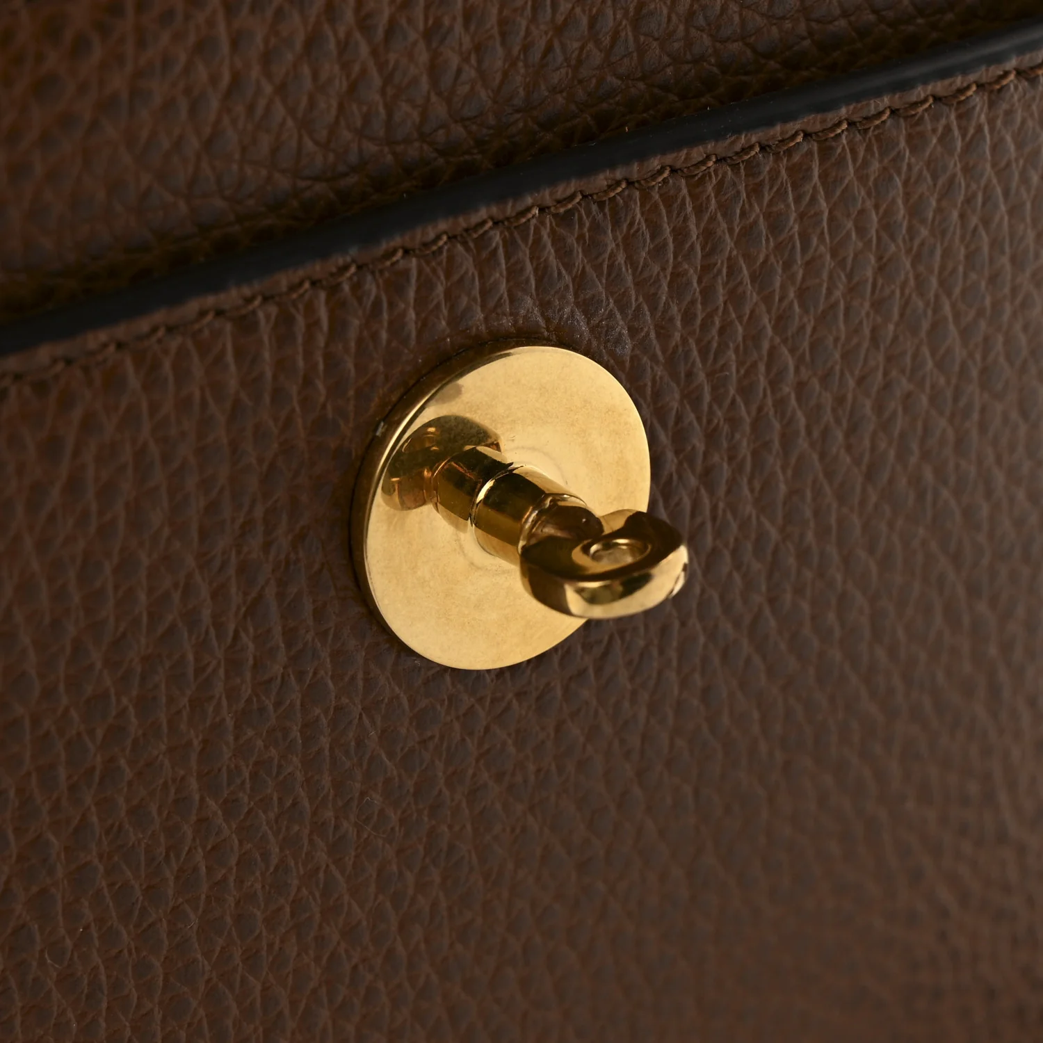 Grain Calfskin Small New Antony Messenger Crossbody Oak - Image 11