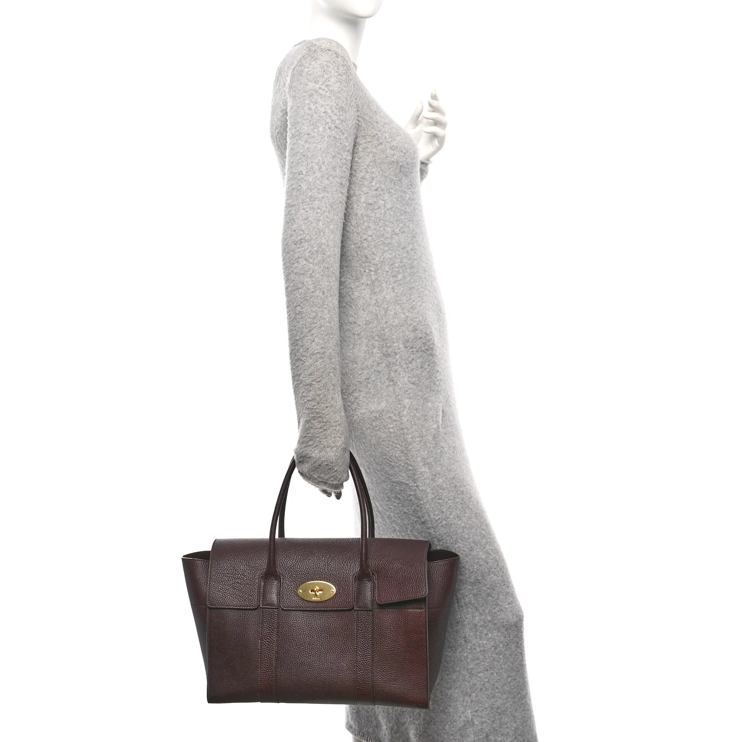 Grain Vegetable Tanned Calfskin Bayswater Oxblood - Image 2