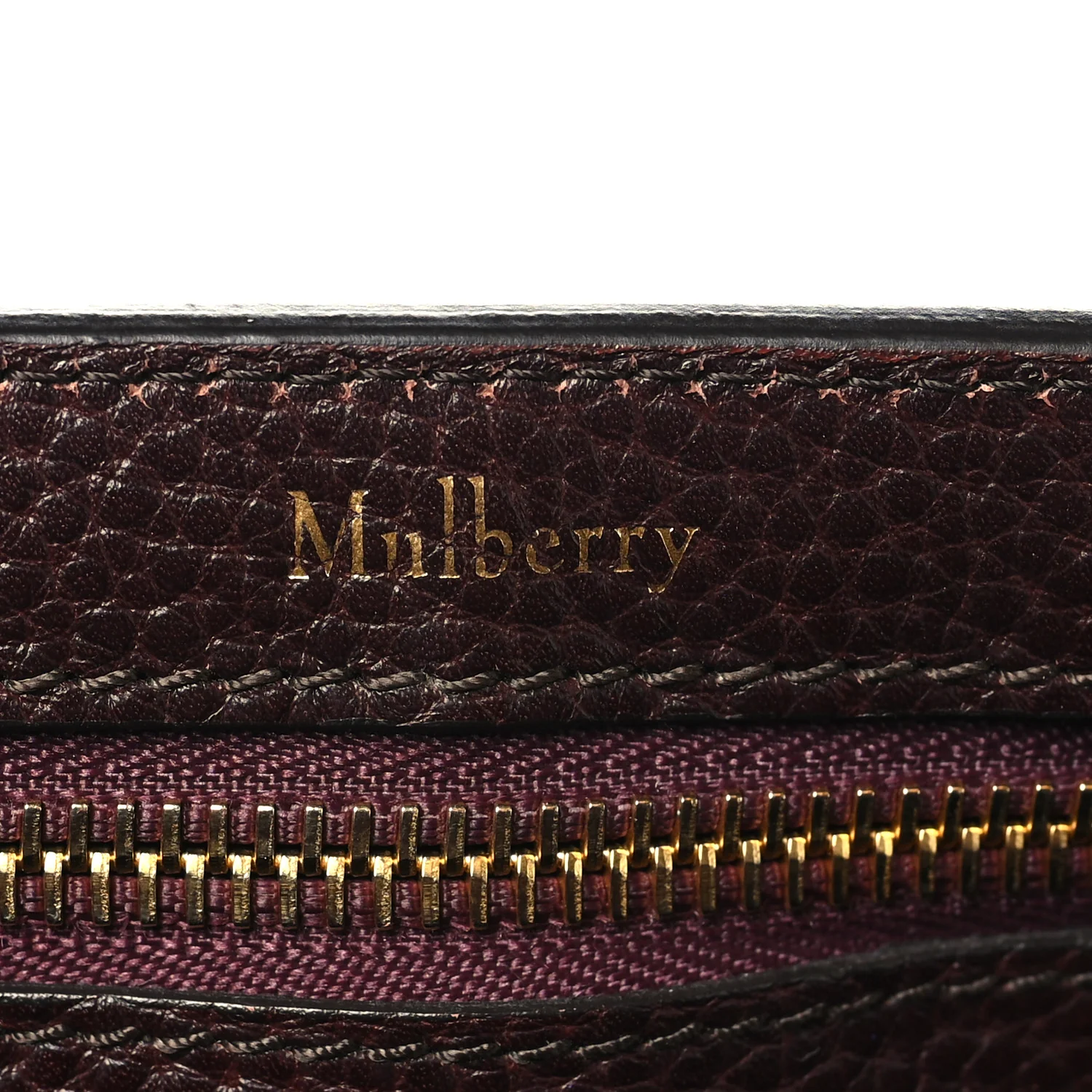 Grain Vegetable Tanned Calfskin Bayswater Oxblood - Image 6
