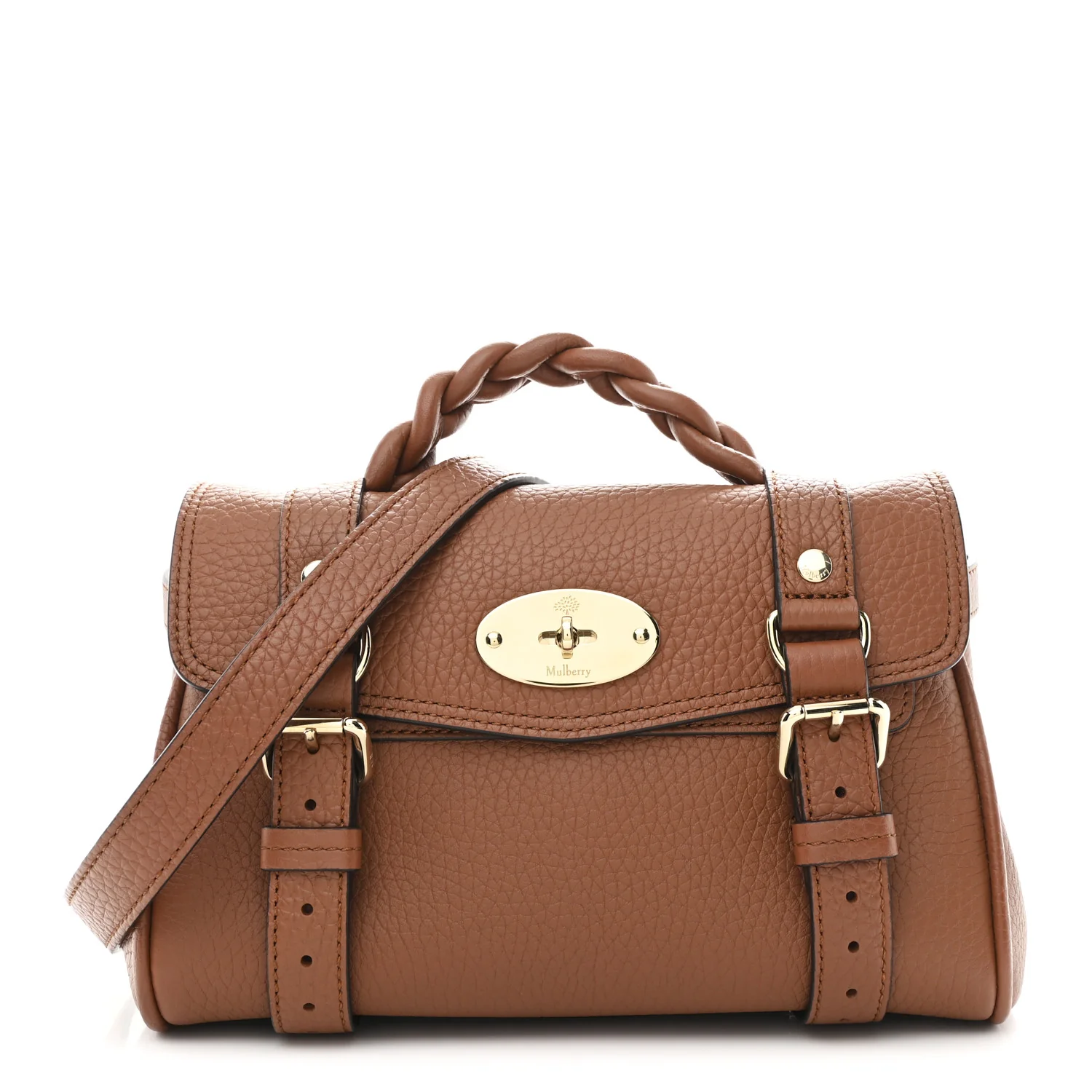 Heavy Grain Mini Alexa Chestnut