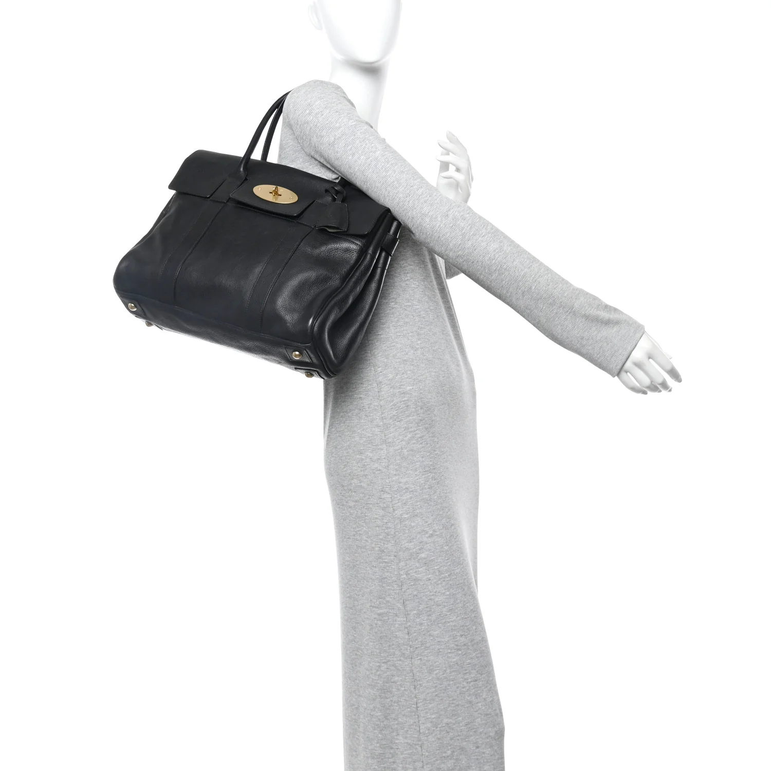 Natural Leather Bayswater Black - Image 3