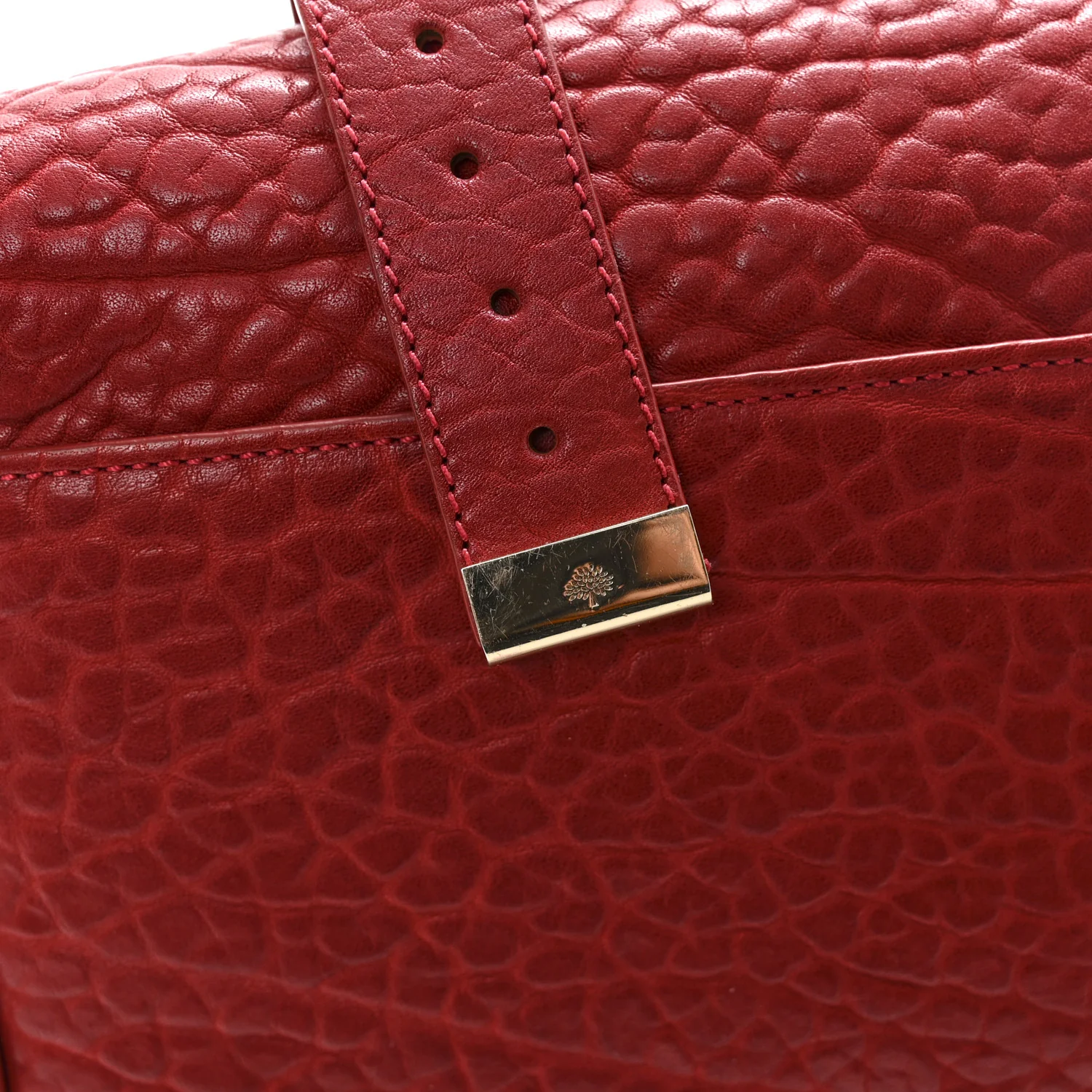 Shrunken Calfskin Medium Alexa Red - Image 2
