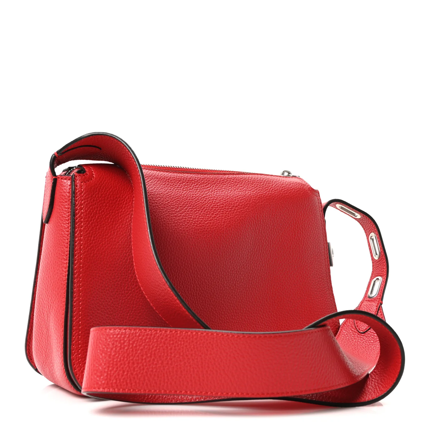 Small Classic Grain Billie Crossbody Bag Red - Image 3