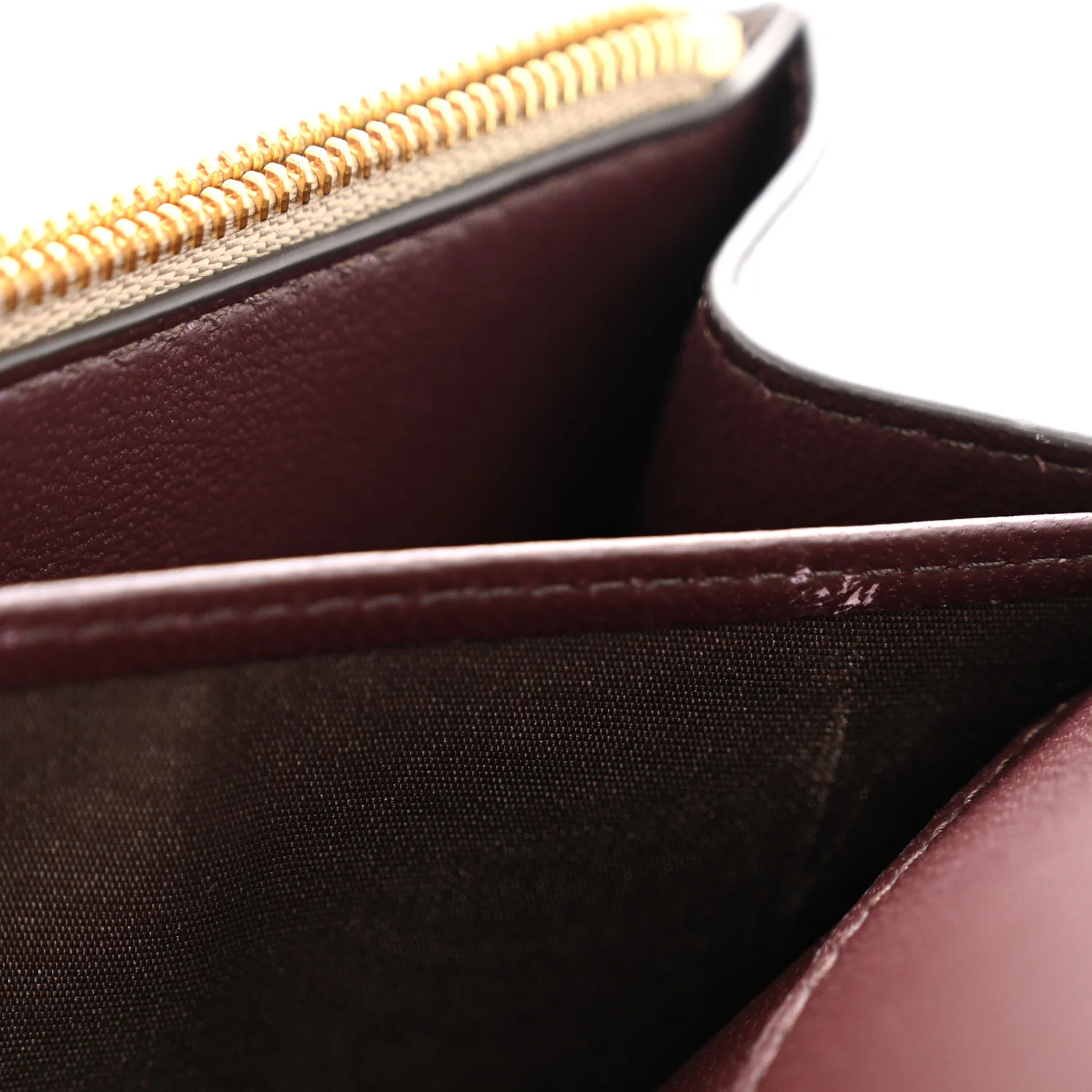 Small Classic Grain Calfskin Small Darley Clay - Image 10