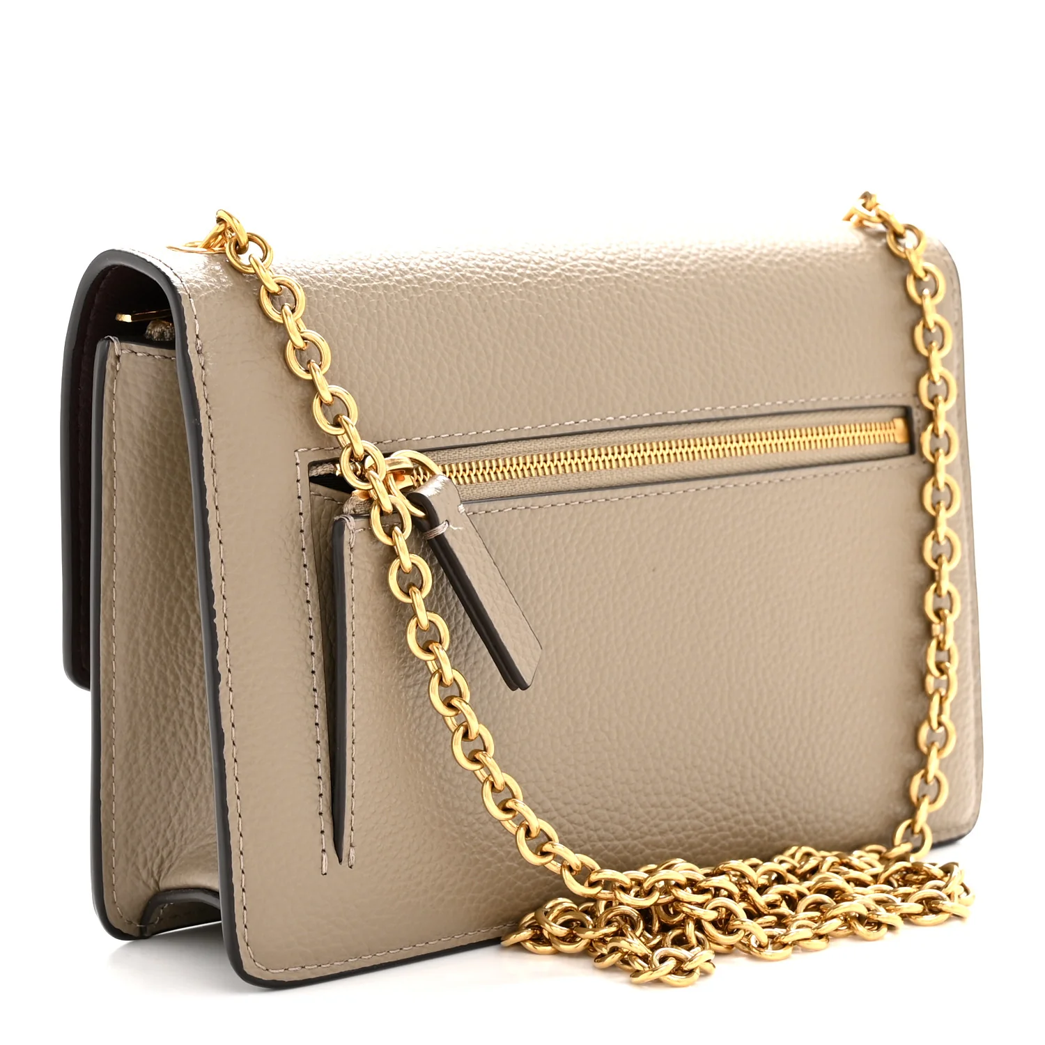 Small Classic Grain Calfskin Small Darley Clay - Image 3