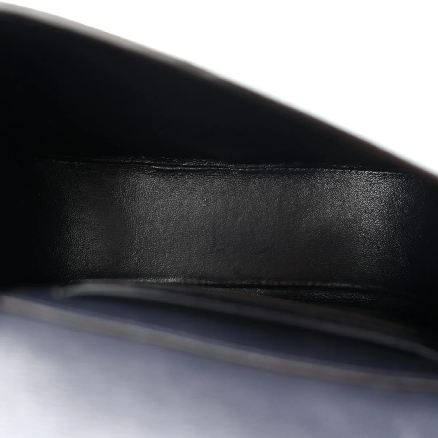 Small Classic Grain Calfskin Small Darley Satchel Blue - Image 5