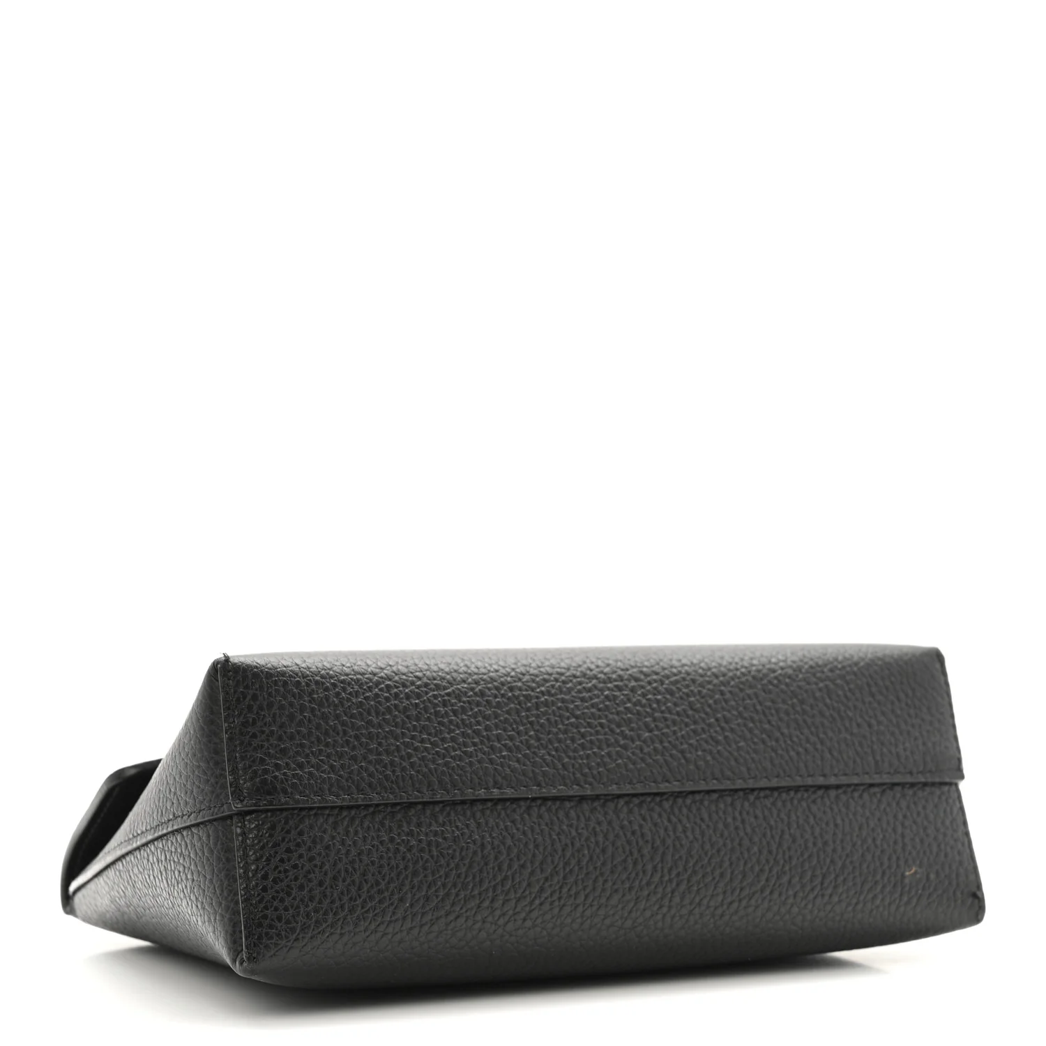 Small Classic Grain Darley Cosmetic Pouch Black - Image 4