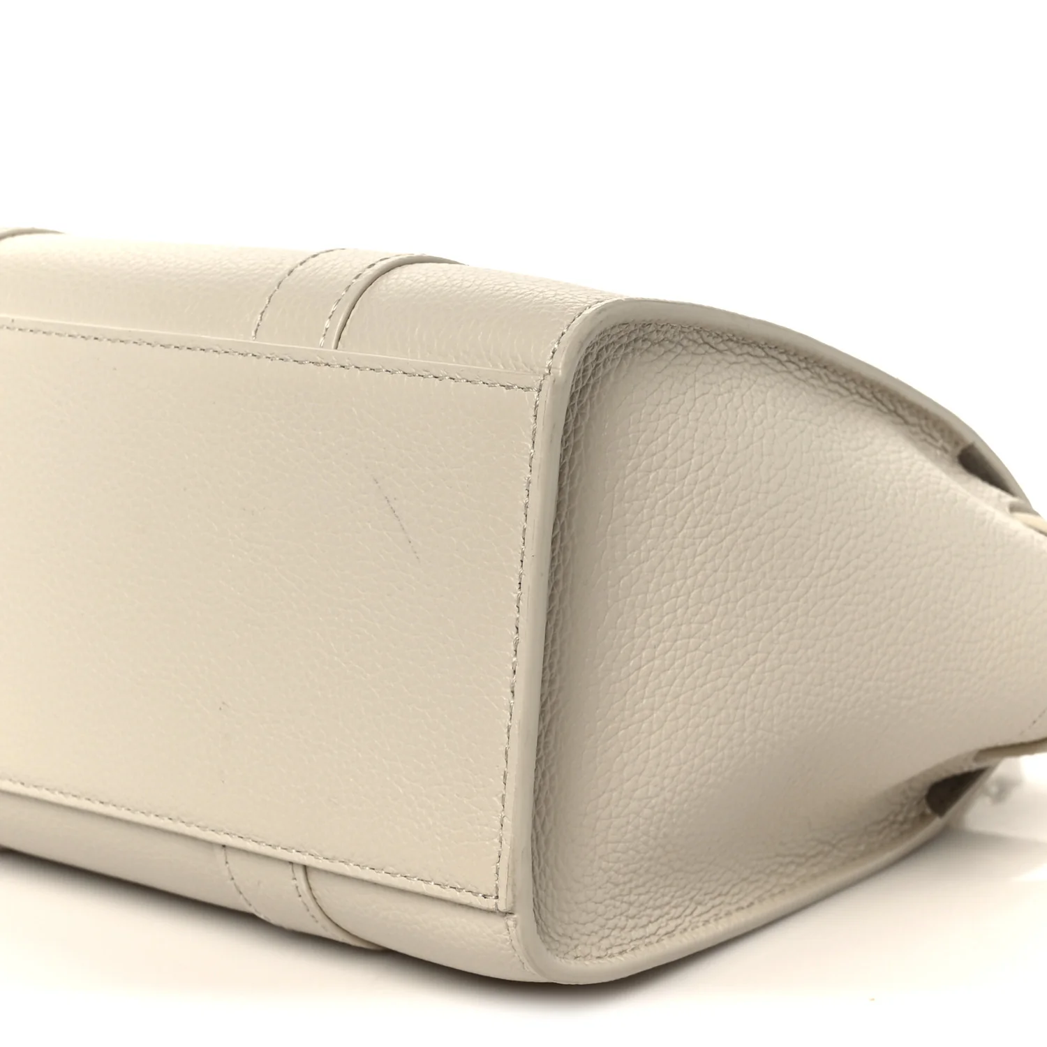 Small Classic Grain Mini Zipped Bayswater Chalk - Image 10