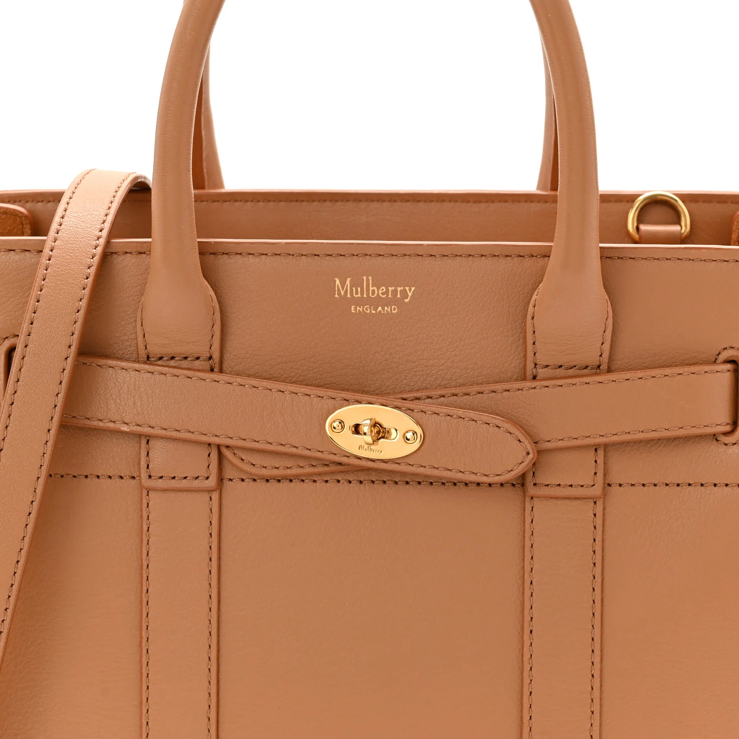 Small Classic Grain Mini Zipped Bayswater Sable - Image 7