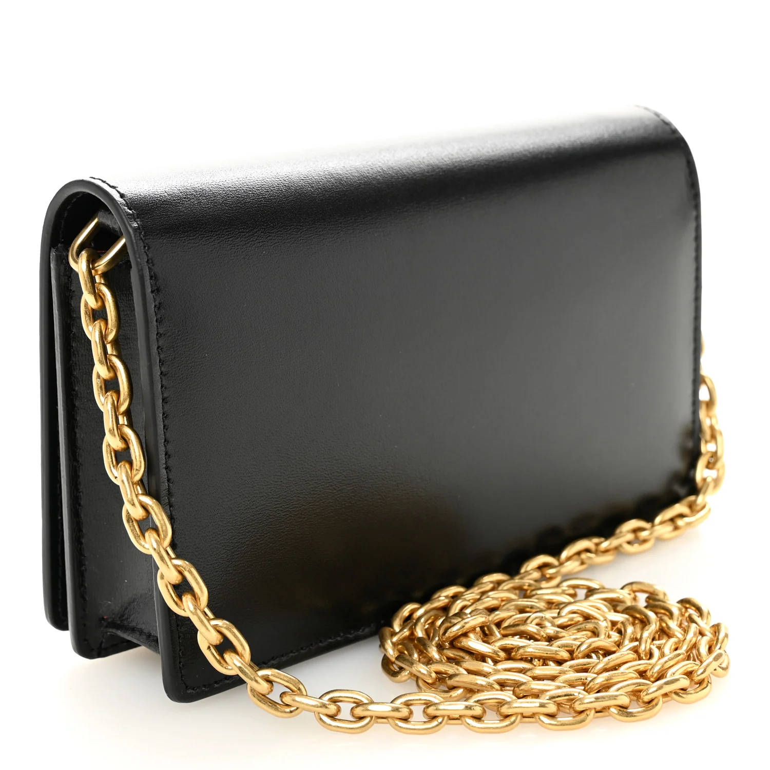 Calfskin Jitney 0.5 Shoulder Bag Black - Image 3