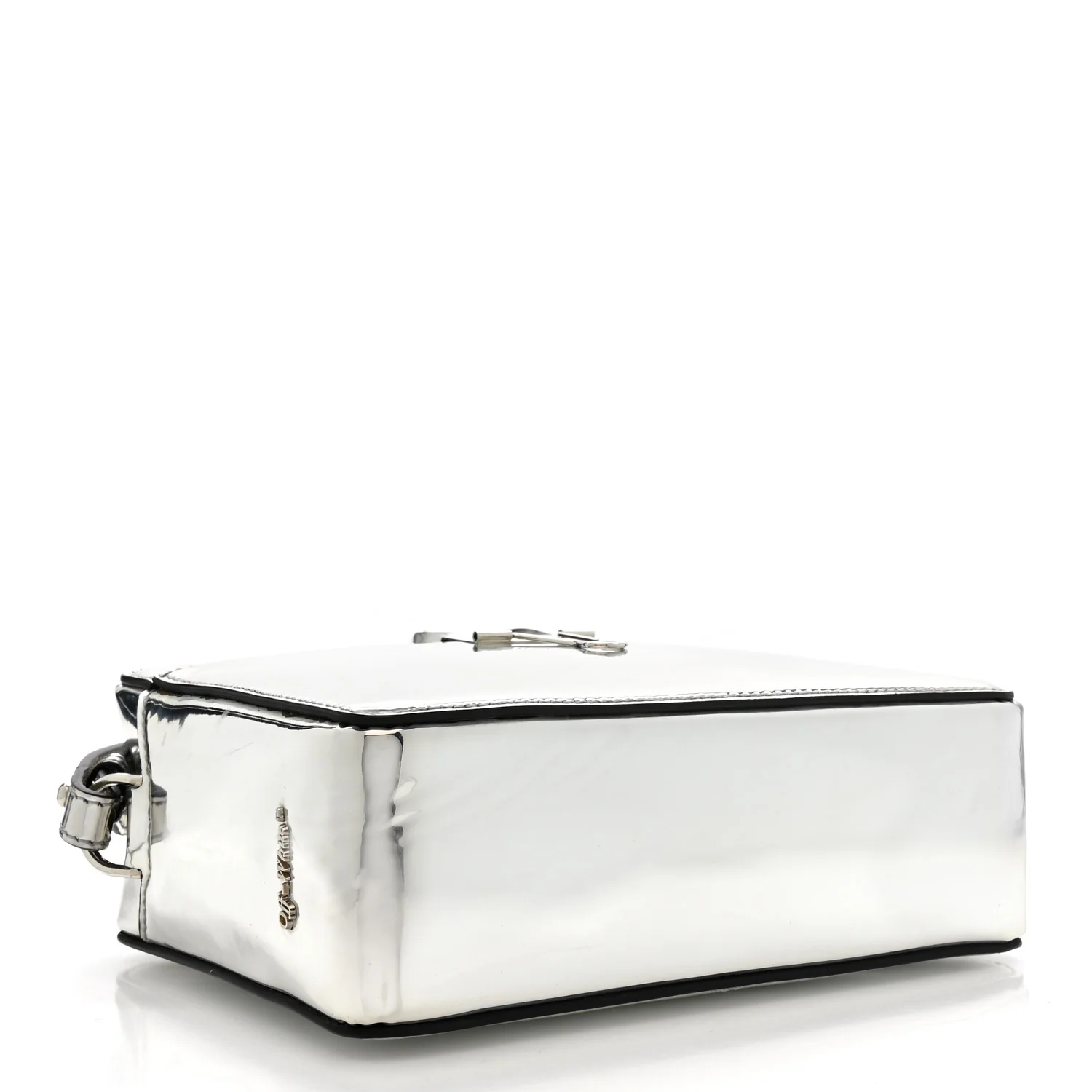 Patent Mirror Binder Clip Camera Belt Bag Silver - Image 4