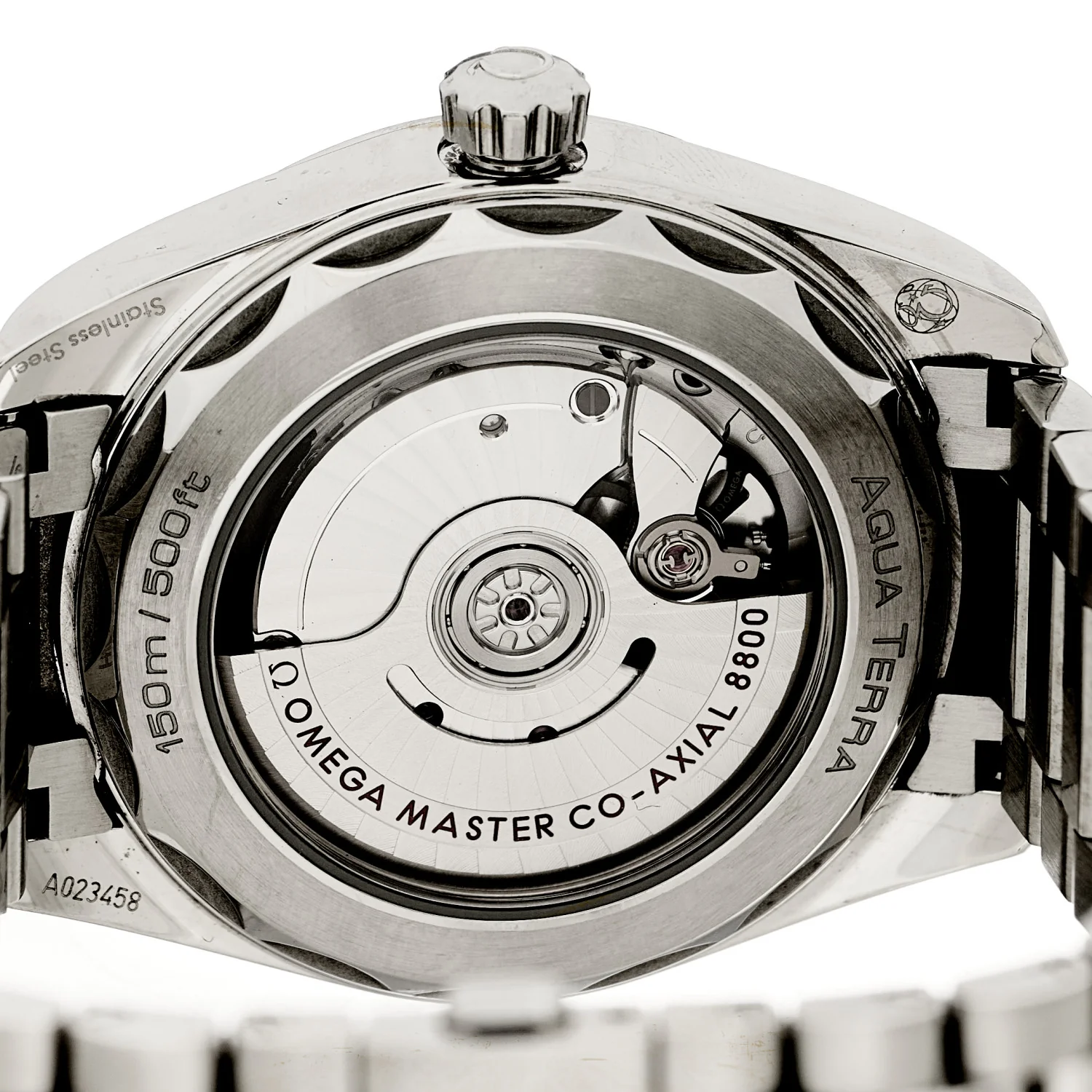 Stainless Steel 38mm Seamaster Aqua Terra Master Co-Axial Chronometer Automatic Watch Red 220.10.38.20.13.003 - Image 4