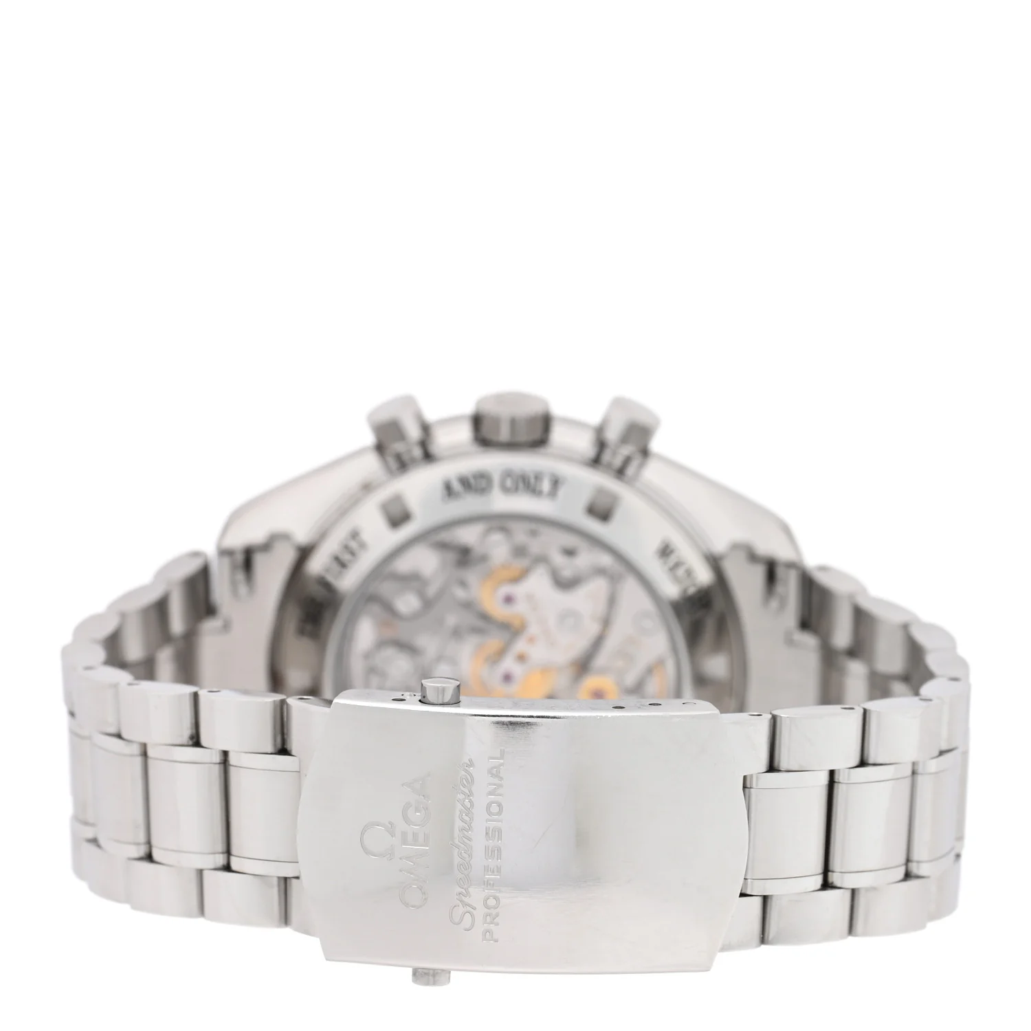 Stainless Steel 42mm Speedmaster Moonwatch Professional Chronograph Manual Winding Watch Black 311.30.42.30.01.006 - Image 3