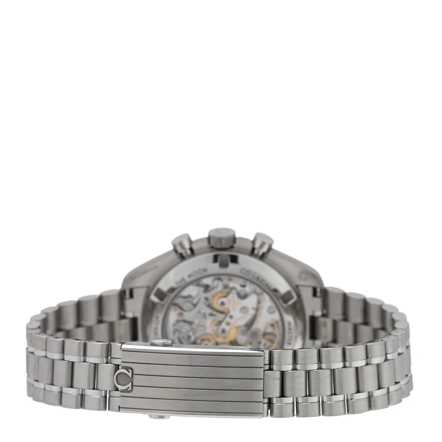 Stainless Steel 42mm Speedmaster Moonwatch Professional Chronograph Manual Winding Watch White 310.30.42.50.04.001 - Image 3