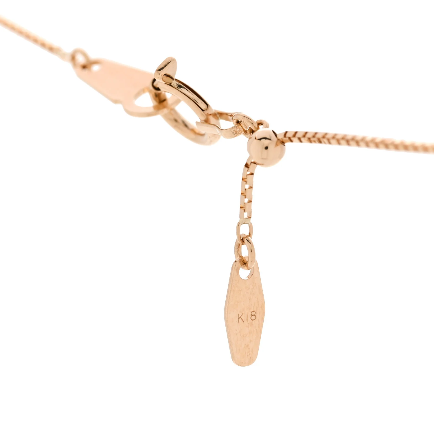 18K Yellow Gold Diamond 1.00ctw Magnetic Pendant Necklace - Image 5