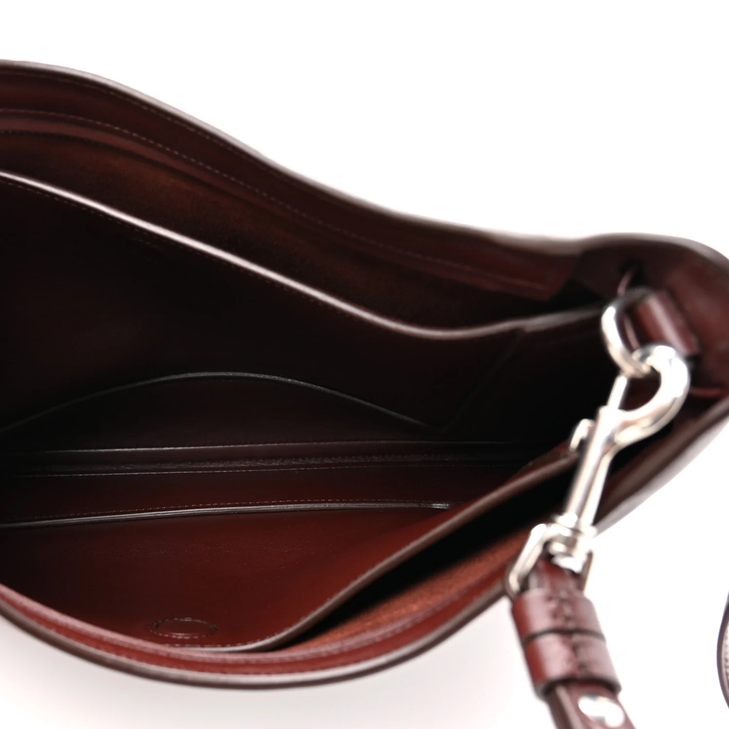 Soft Calfskin Medium Gig Bag Burgundy - Image 6