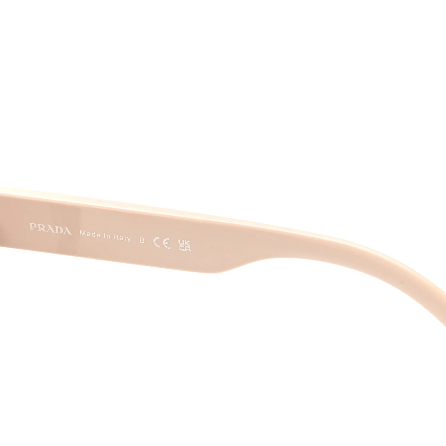 Acetate Cat Eye Sunglasses SPR 24X Tortoiseshell Beige - Image 5
