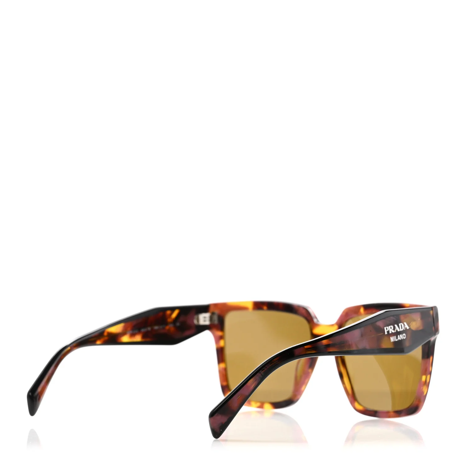 Acetate Square Sunglasses SPR 24Z Tortoiseshell - Image 4