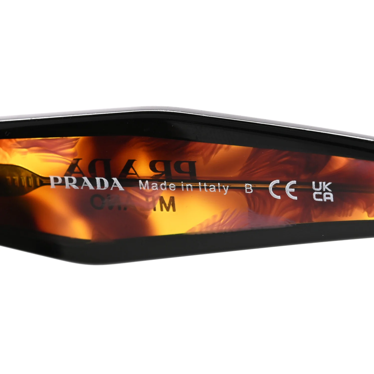 Acetate Square Sunglasses SPR 24Z Tortoiseshell - Image 6