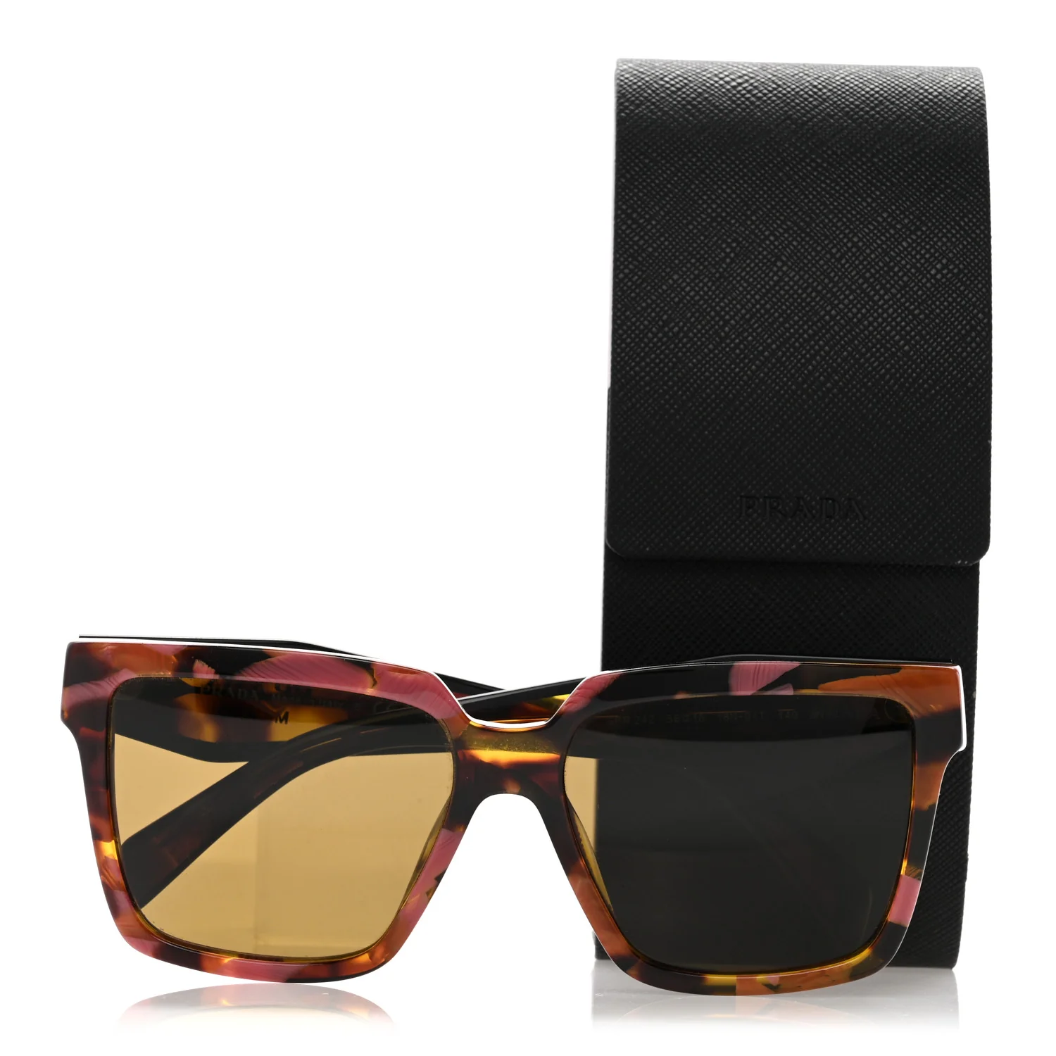 Acetate Square Sunglasses SPR 24Z Tortoiseshell - Image 7