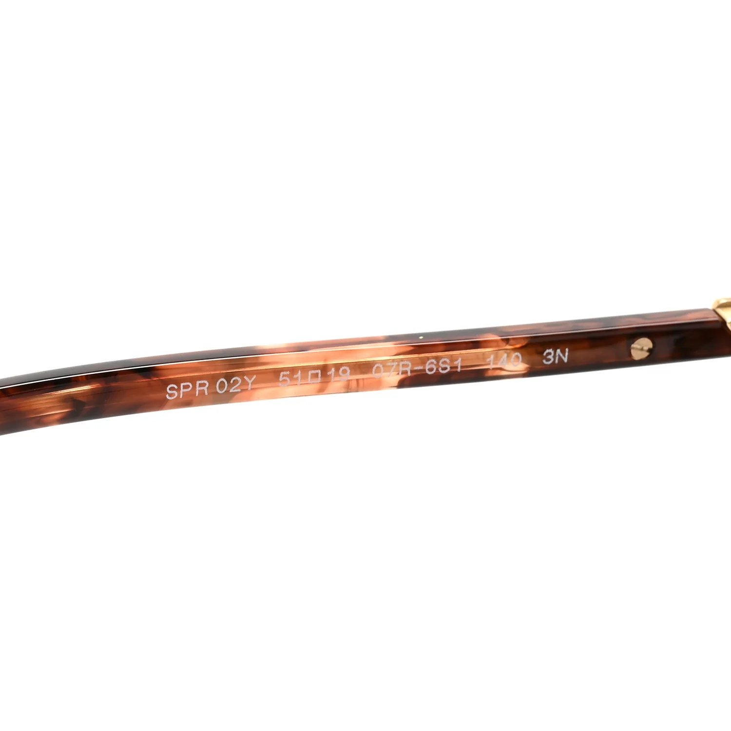 Acetate Sunglasses SPR 02Y Tortoise - Image 5
