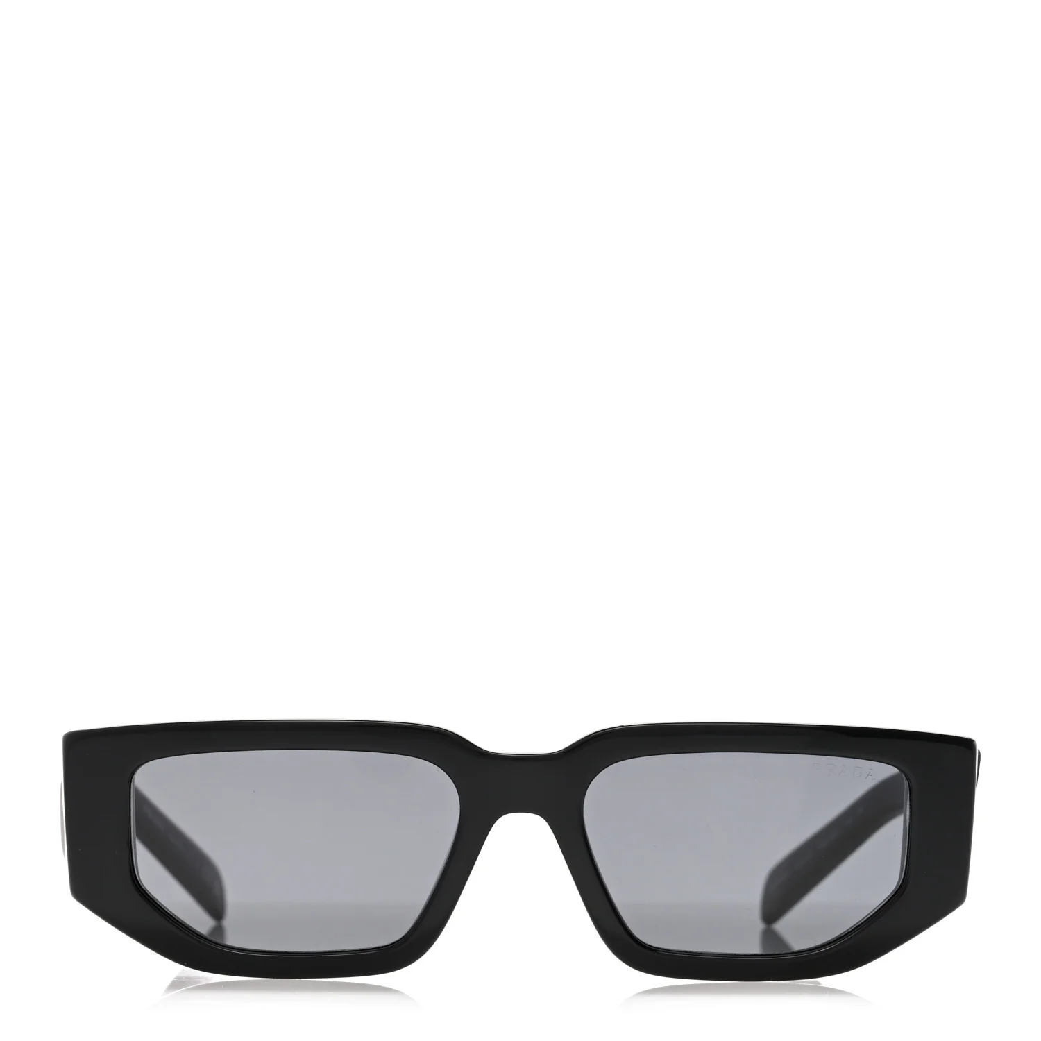 Acetate Sunglasses SPR 09Z Black - Image 2