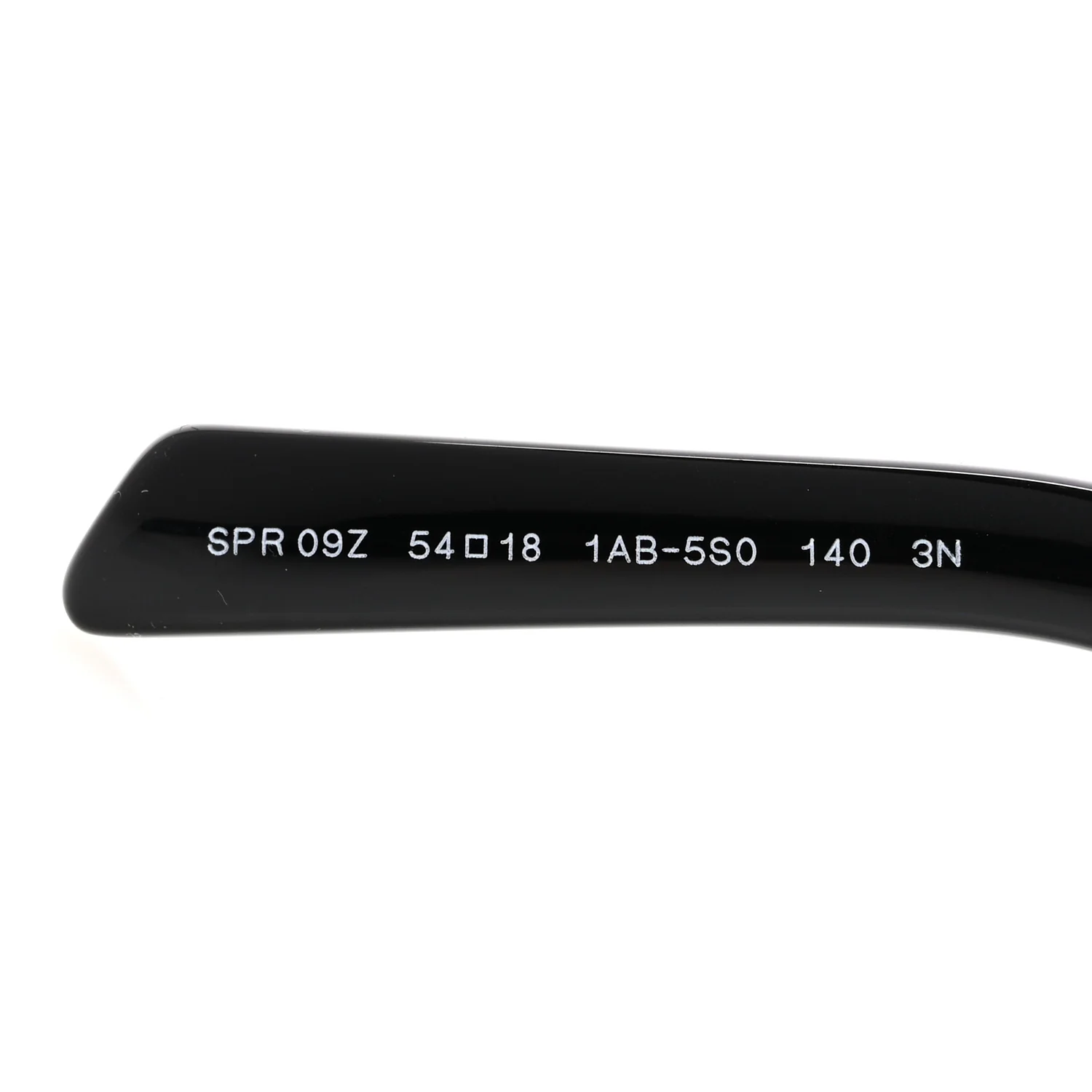 Acetate Sunglasses SPR 09Z Black - Image 5