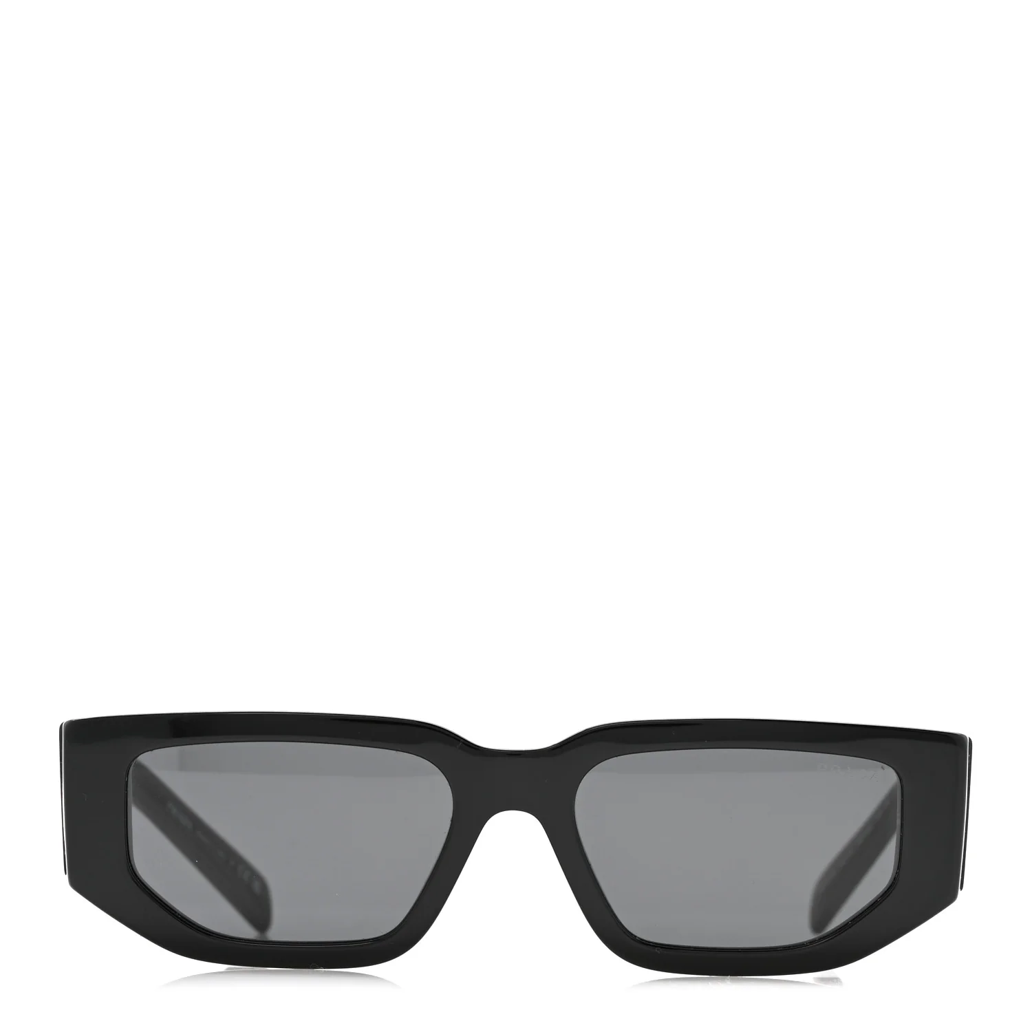 Acetate Sunglasses SPR 09Z Black - Image 2