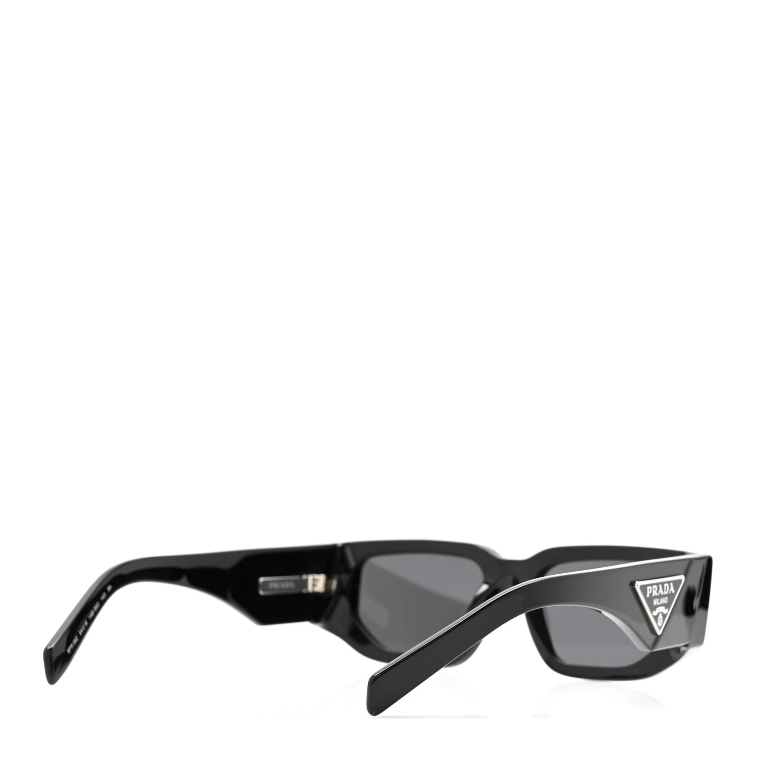 Acetate Sunglasses SPR 09Z Black - Image 4
