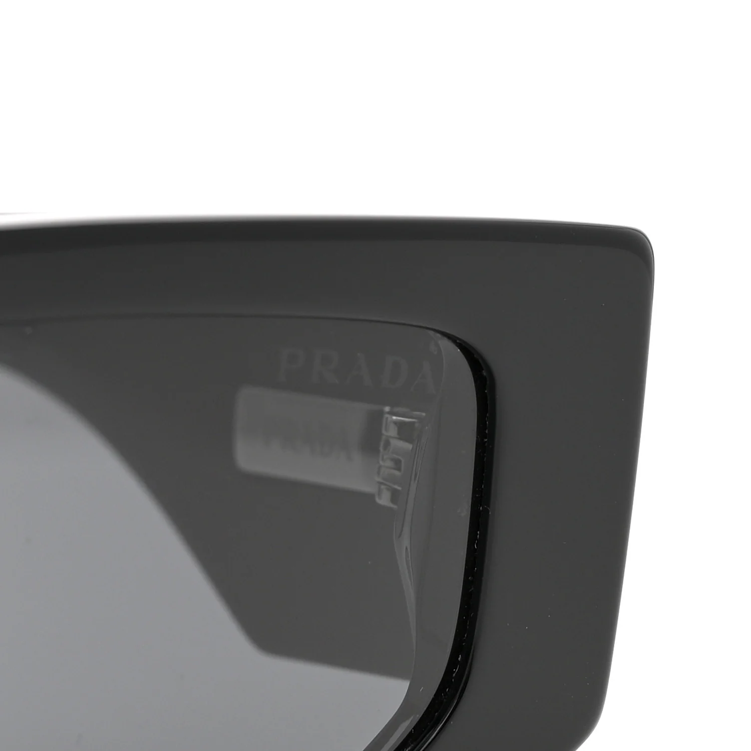 Acetate Sunglasses SPR 09Z Black - Image 8