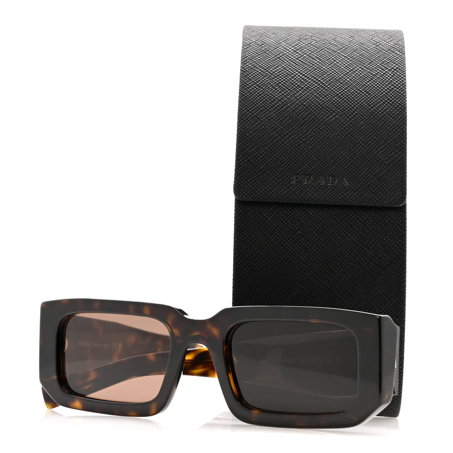 Acetate Symbole Sunglasses SPR 06Y Tortoise - Image 8