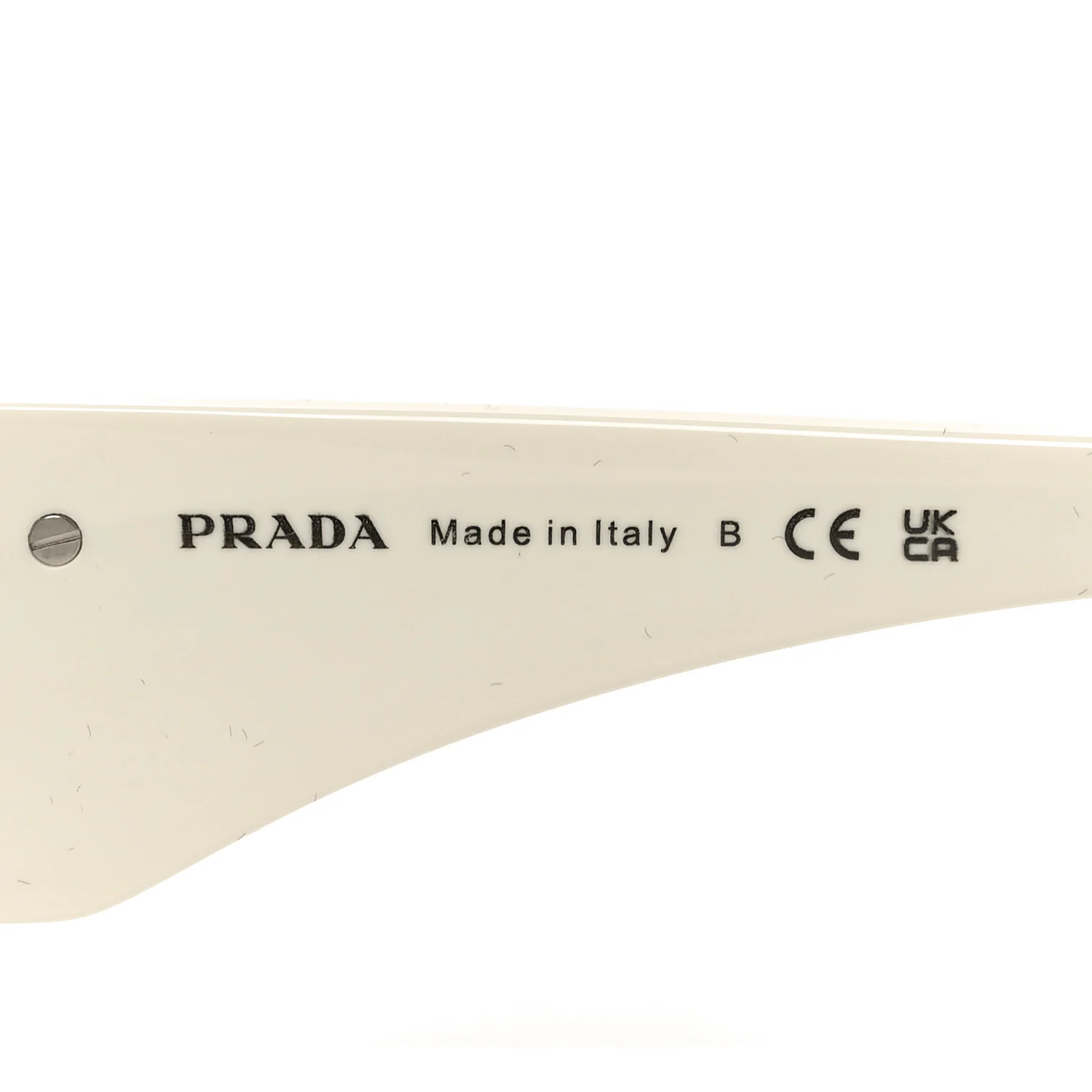 Acetate Symbole Sunglasses SPR 14Z Talc - Image 5