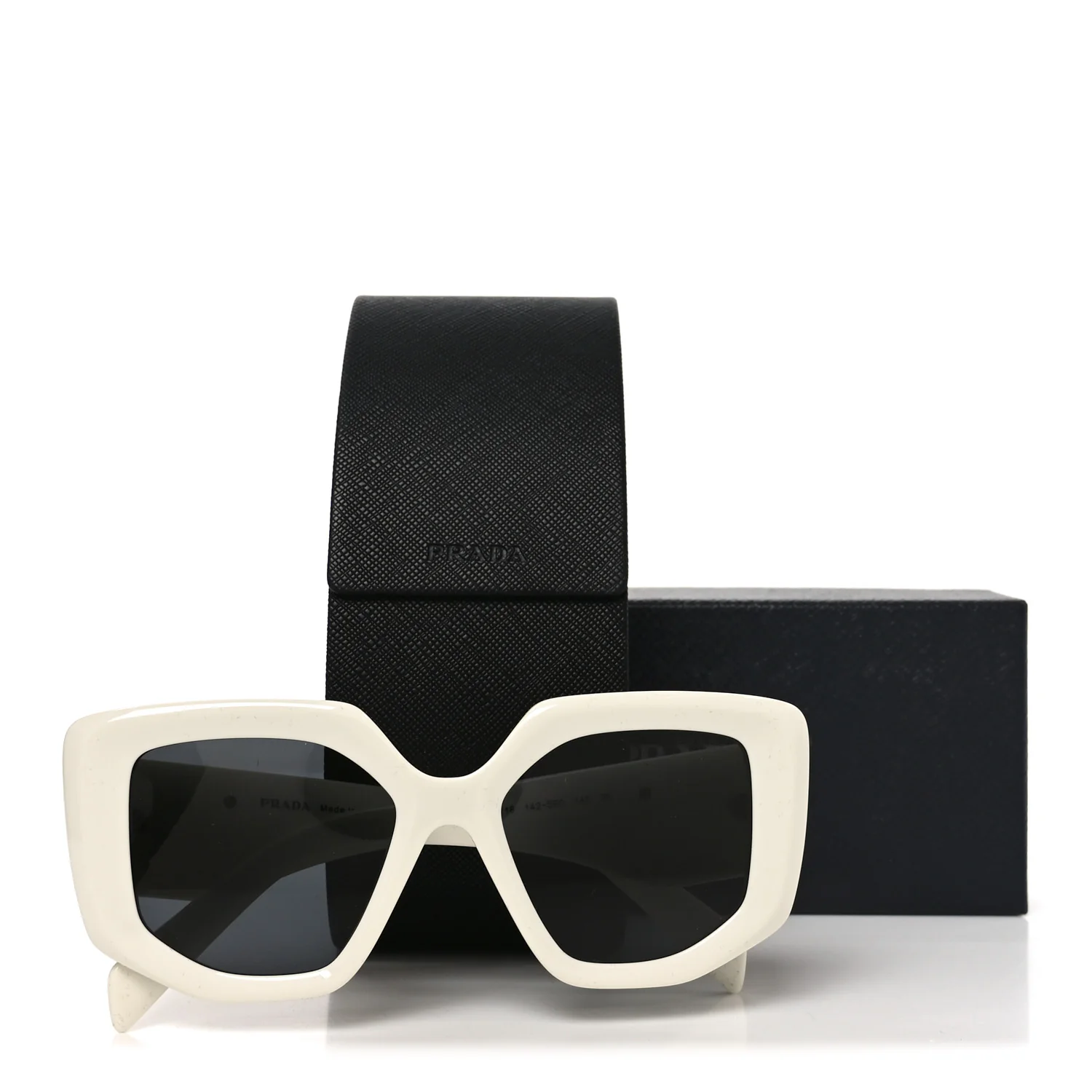 Acetate Symbole Sunglasses SPR 14Z Talc - Image 7