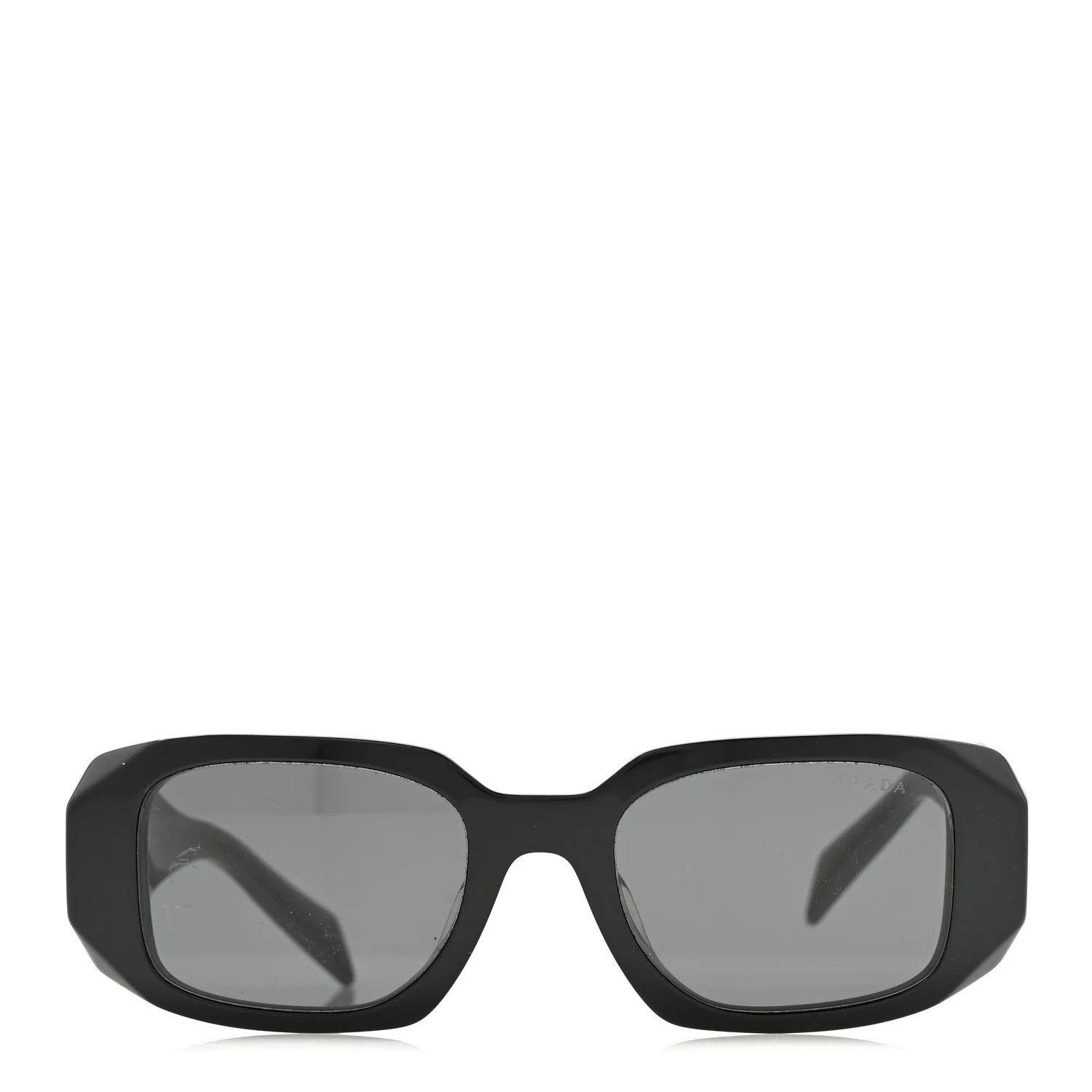 Acetate Symbole Sunglasses SPR 17W Black - Image 3