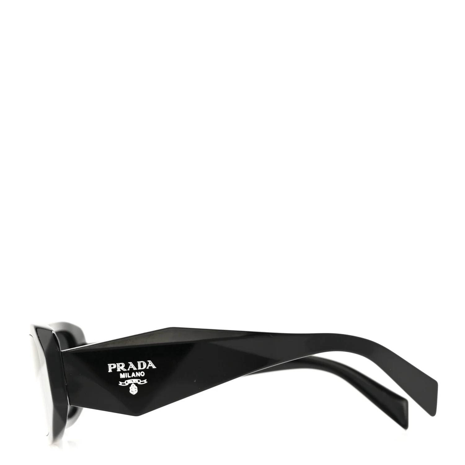 Acetate Symbole Sunglasses SPR 17W Black - Image 5