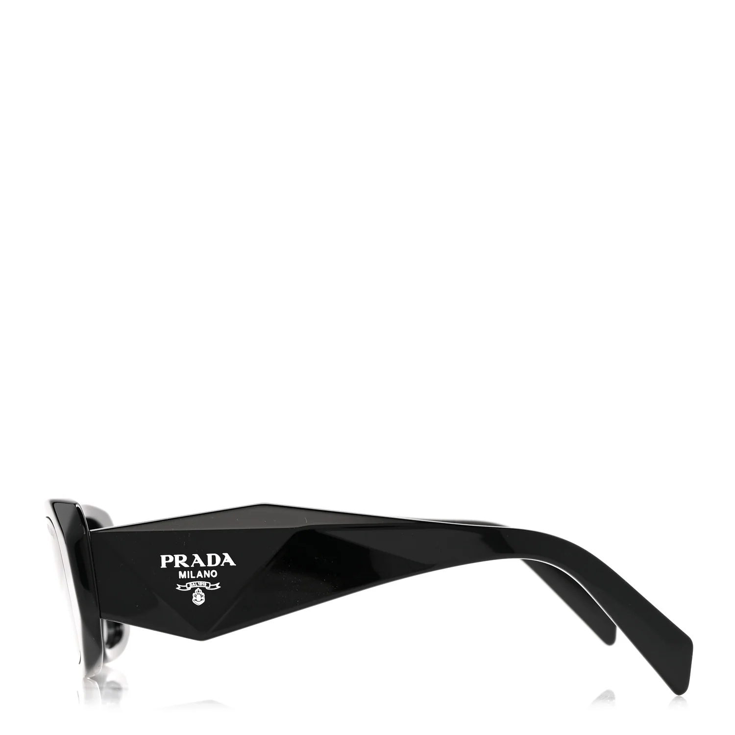 Acetate Symbole Sunglasses SPR 17W Black - Image 3