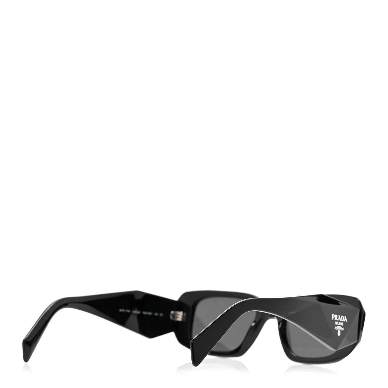 Acetate Symbole Sunglasses SPR 17W Black - Image 4