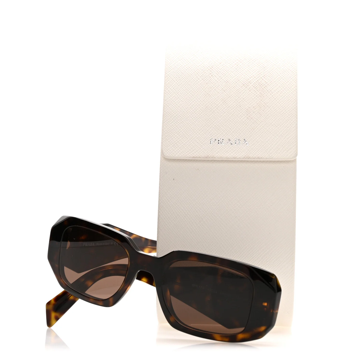 Acetate Symbole Sunglasses SPR 17W Honey Tortoise - Image 8