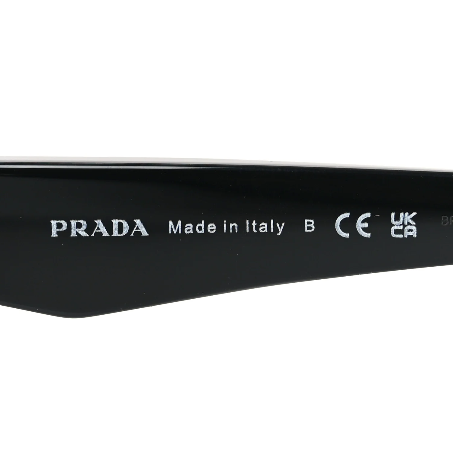 Acetate Symbole Sunglasses SPR B06 Black - Image 5