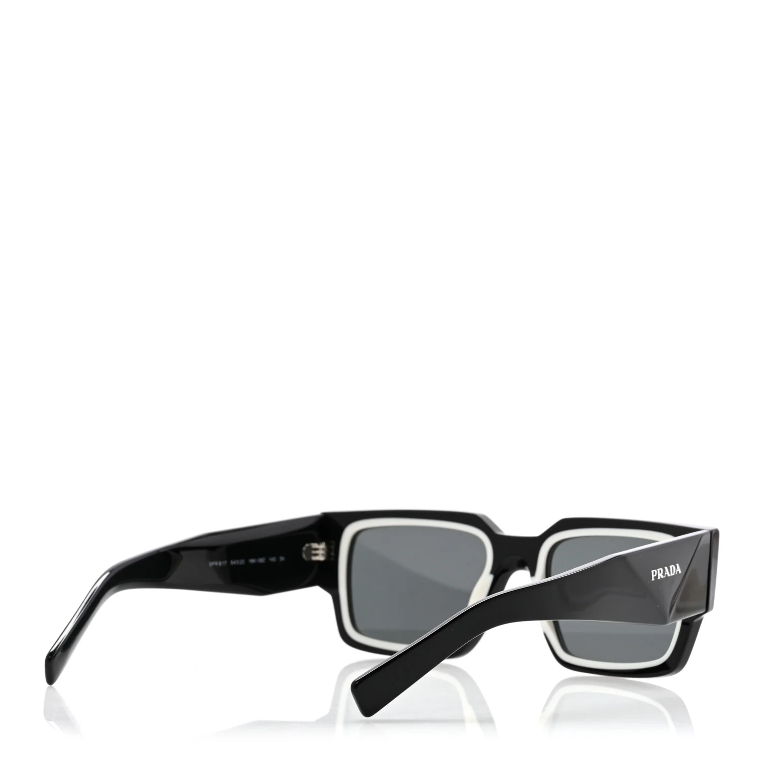 Acetate Symbole Sunglasses SPR B17 Black - Image 4
