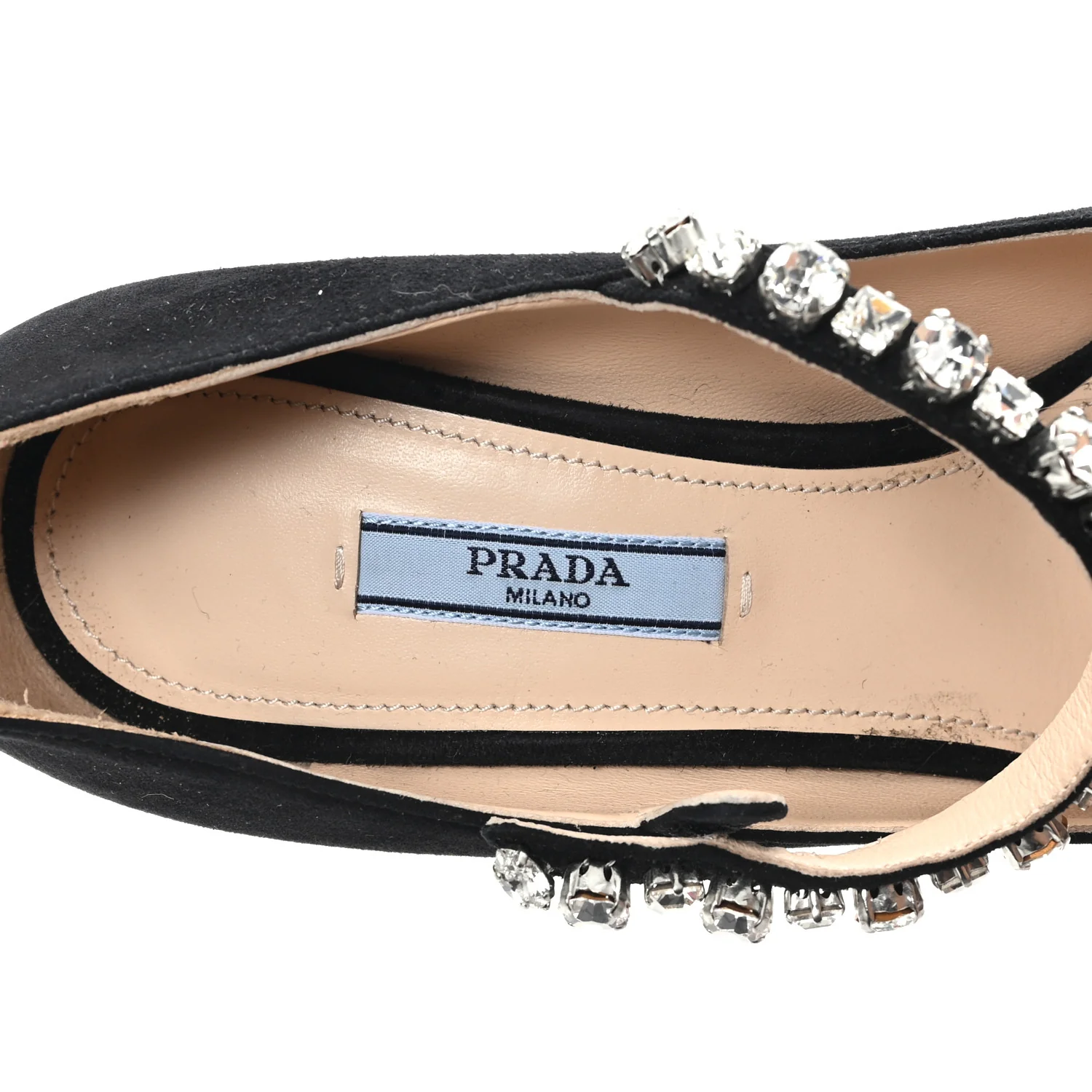 Camoscio Crystal Pumps 37 Black - Image 8