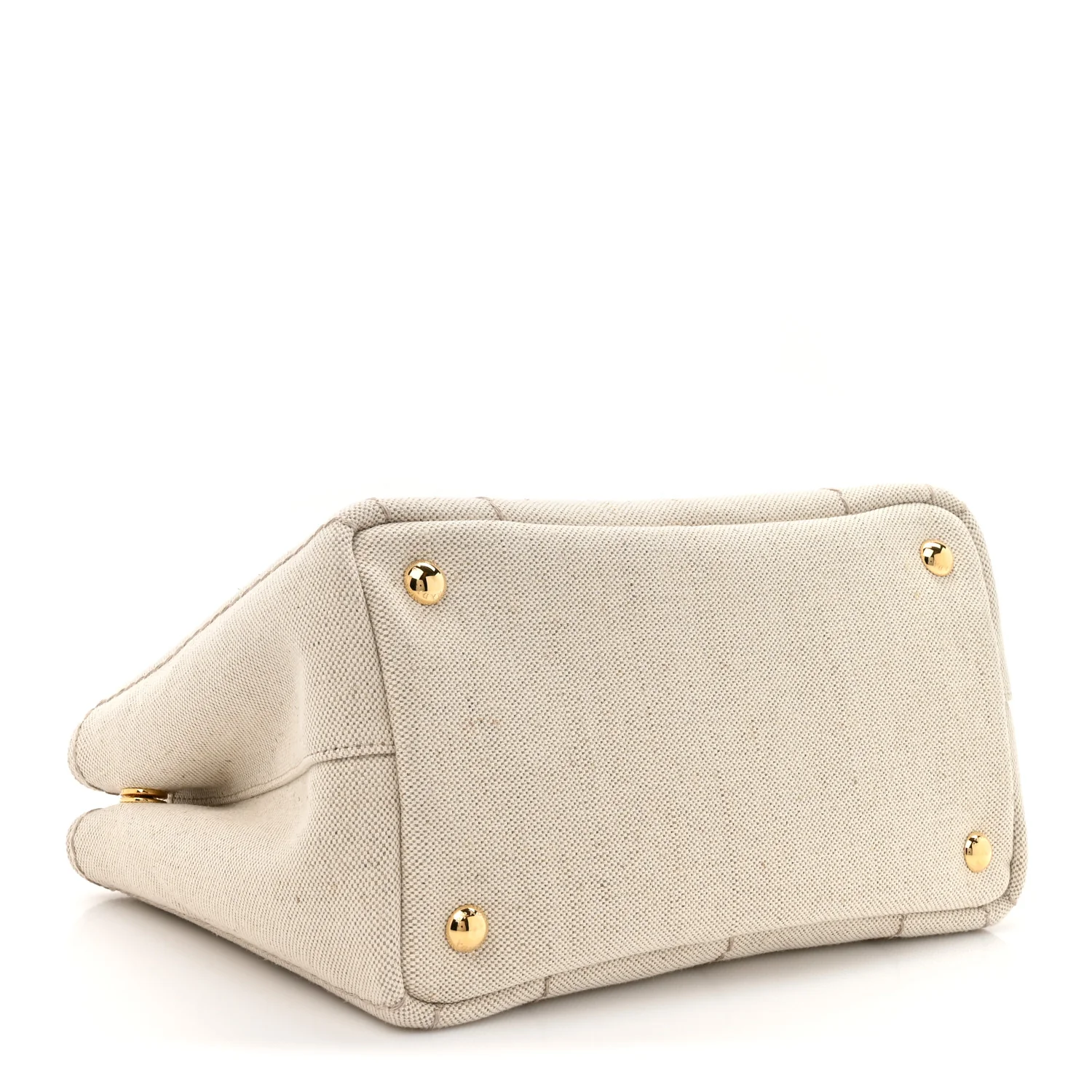 Canvas Mistolino Ricamo Small Logo Tote Naturale - Image 4