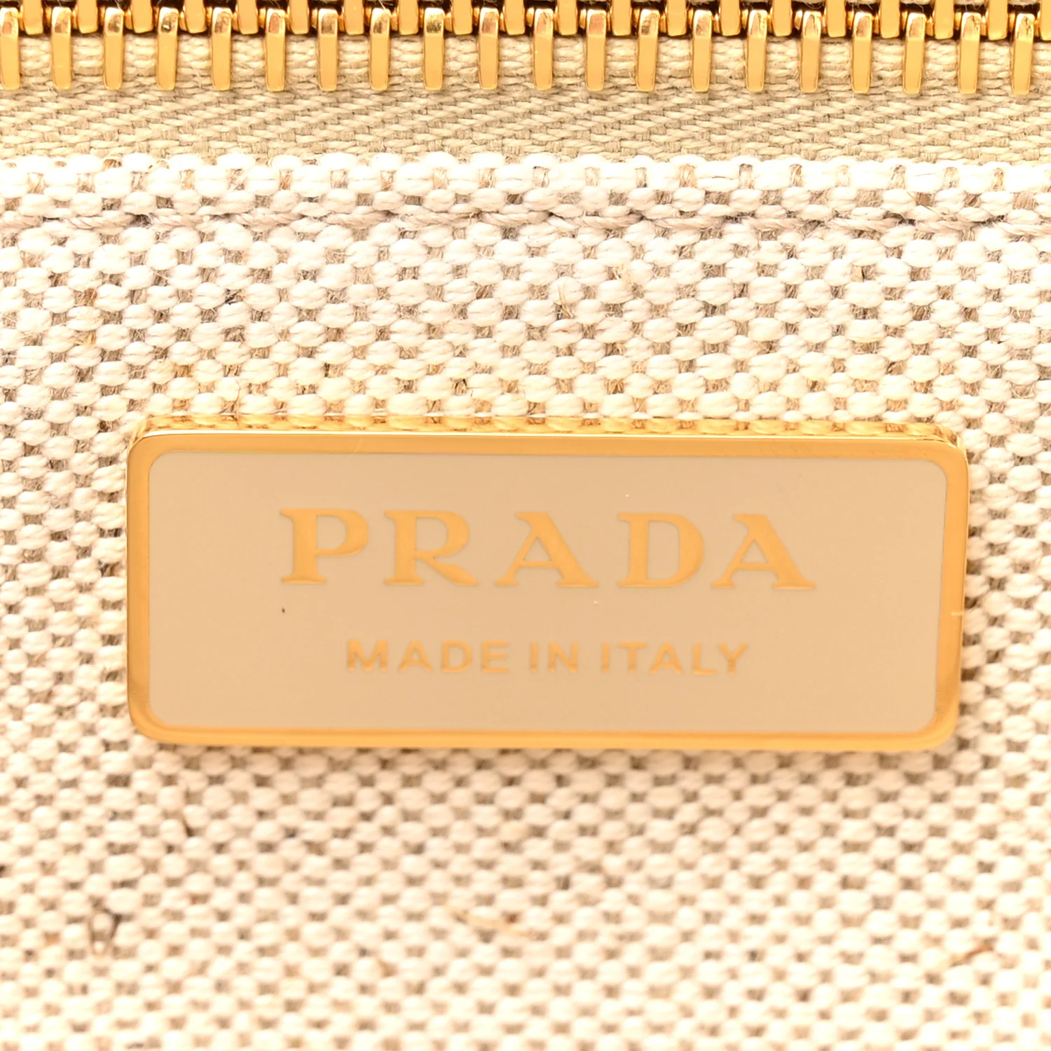 Canvas Mistolino Ricamo Small Logo Tote Naturale - Image 6