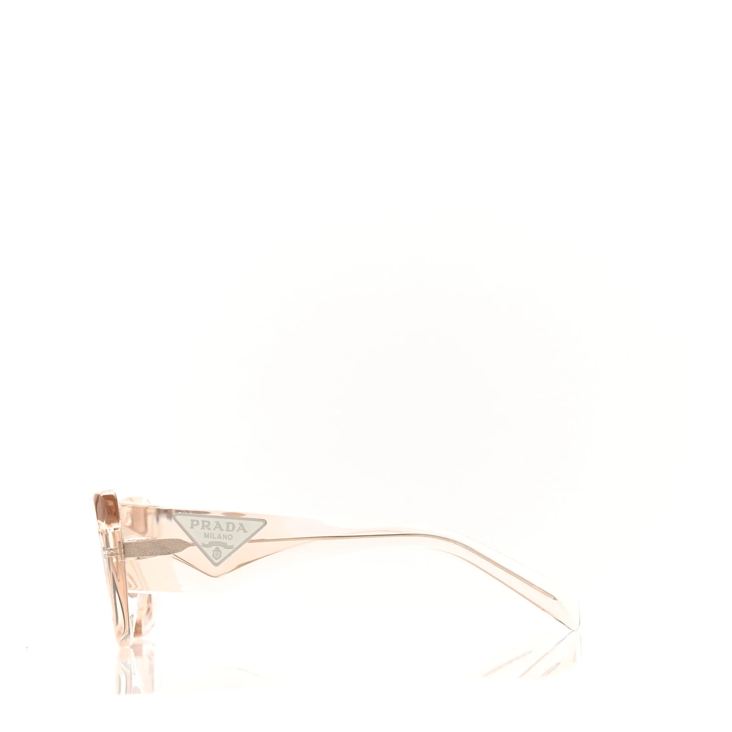 Cat Eye Sunglasses SPR 13Z Transparent Beige - Image 3