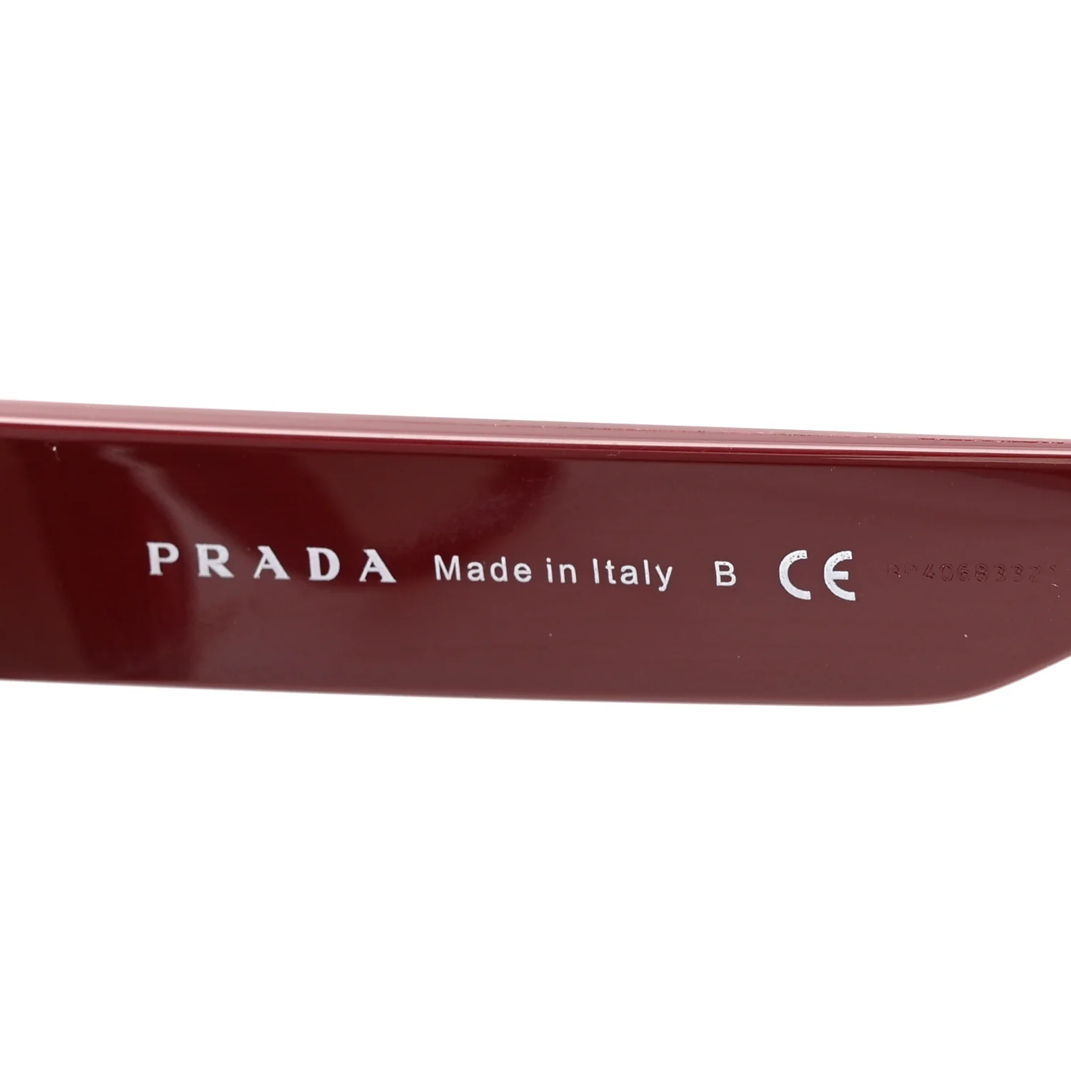 Cat Eye Sunglasses SPR 24XS Burgundy - Image 5