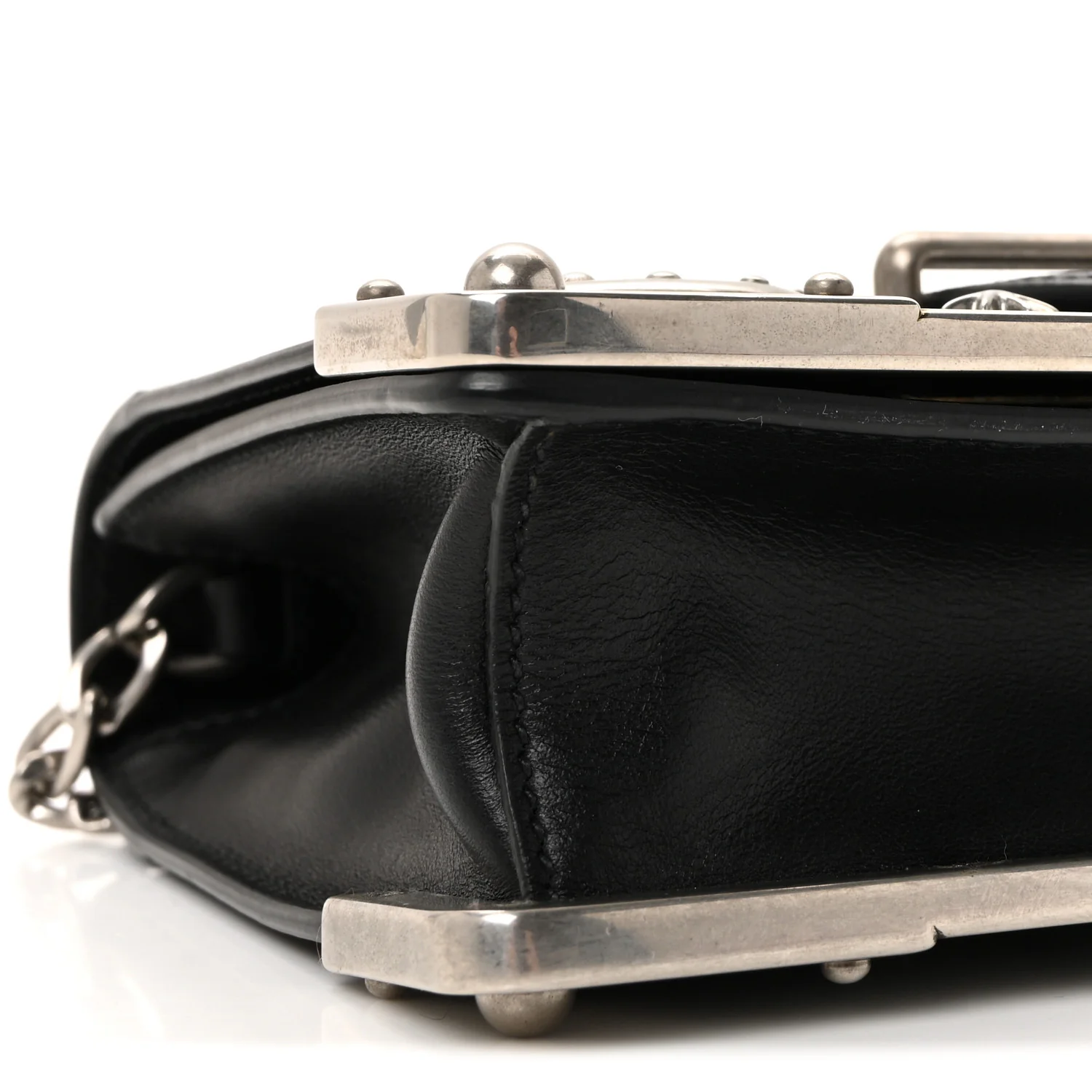 City Calf Saffiano Cahier Astrology Bag Black - Image 14