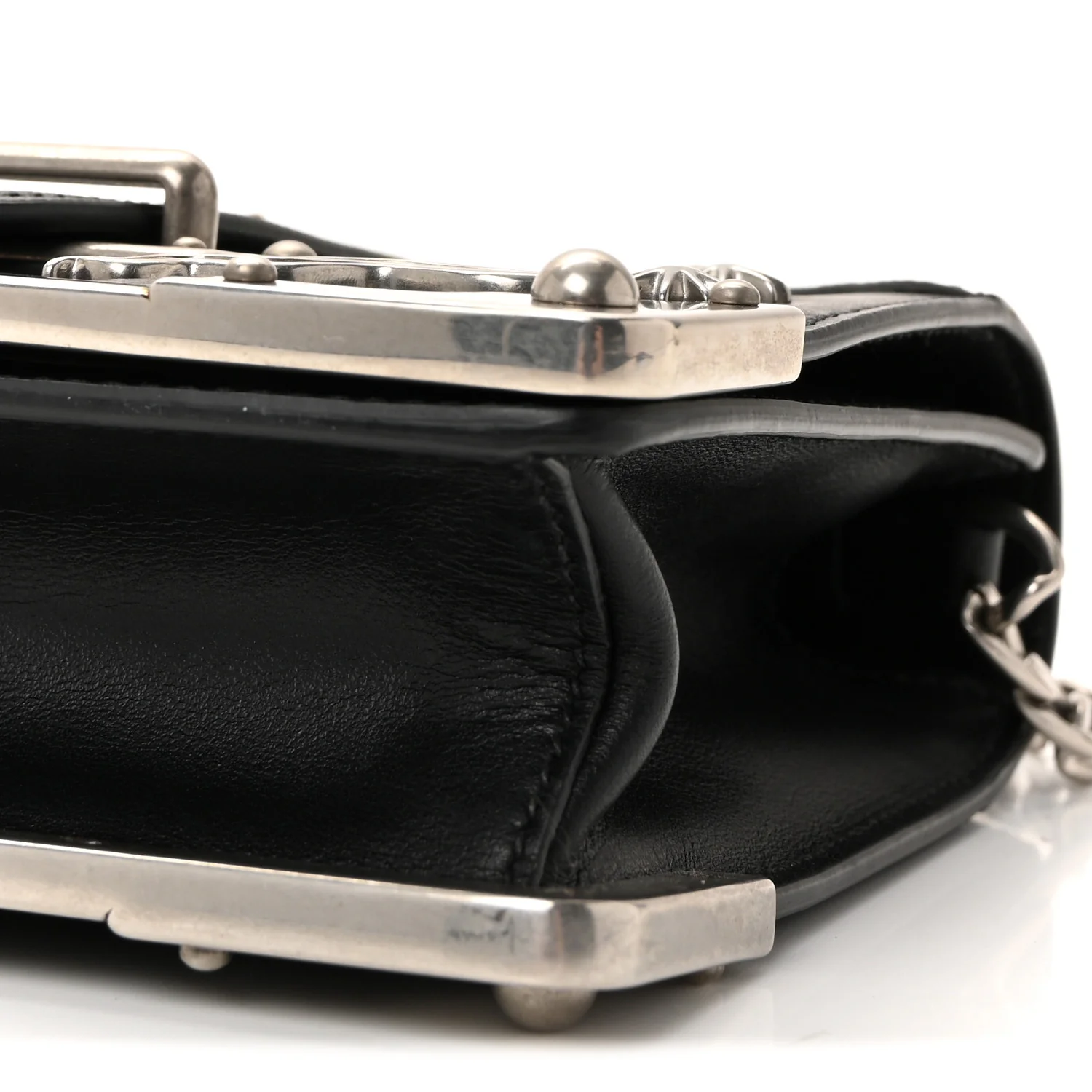 City Calf Saffiano Cahier Astrology Bag Black - Image 16