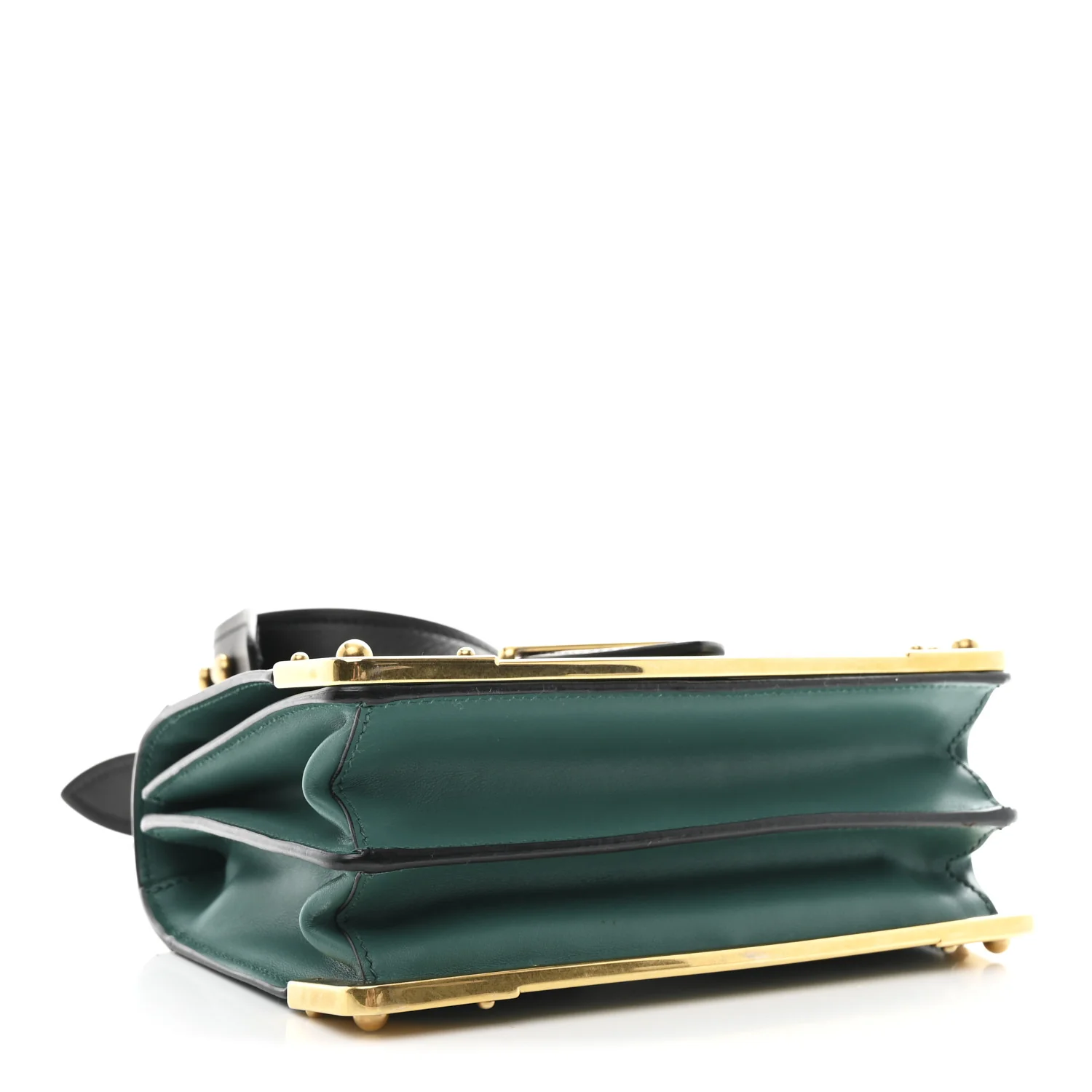 City Calf Saffiano Cahier Bag Assenzio Black - Image 4