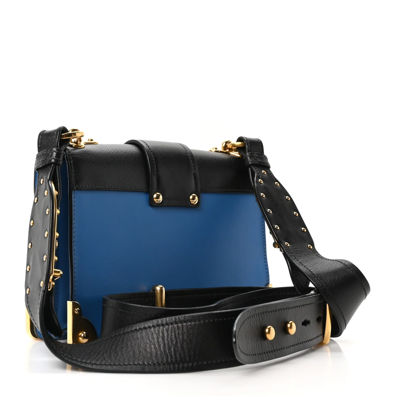 City Calf Saffiano Cahier Bag Marea Black - Image 3
