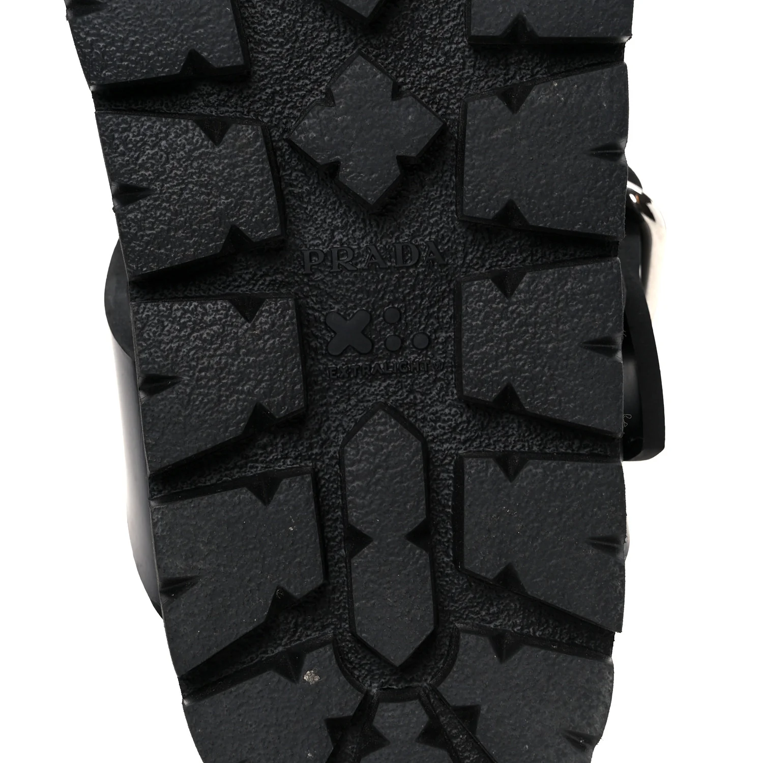 EVA Rubber Thong Buckle Fussbett Sandals 36 Black - Image 9